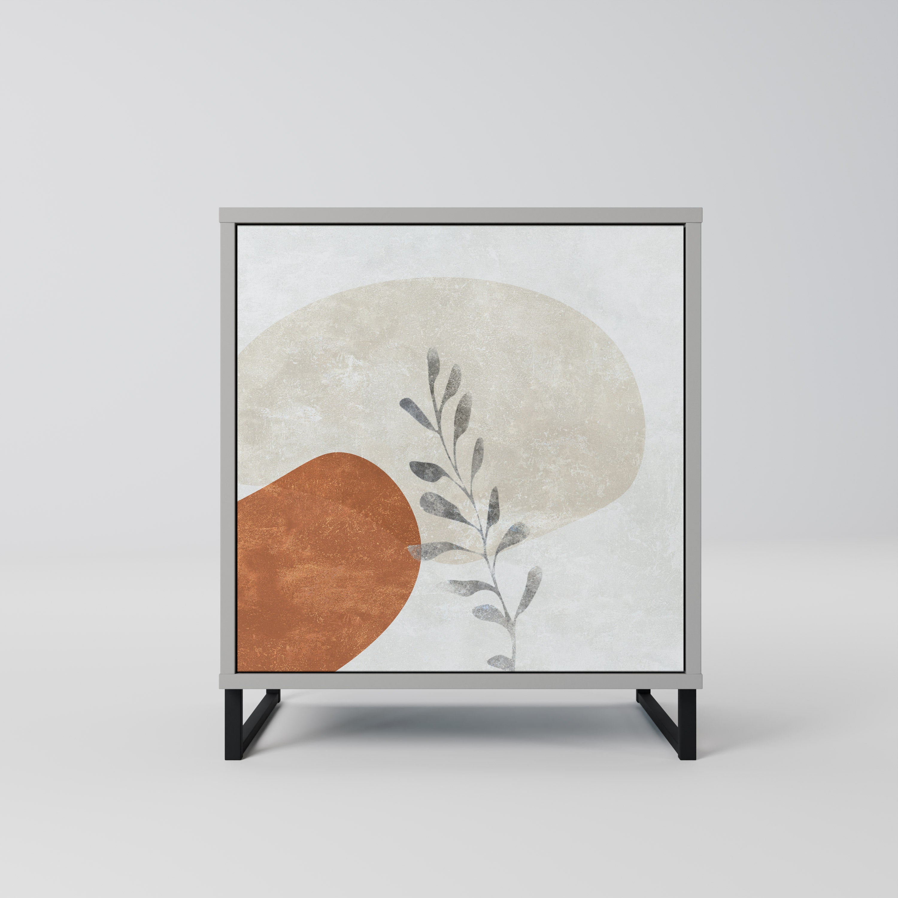 TRANQUIL TWIG Komoda 1-drzwiowa korpus Szary