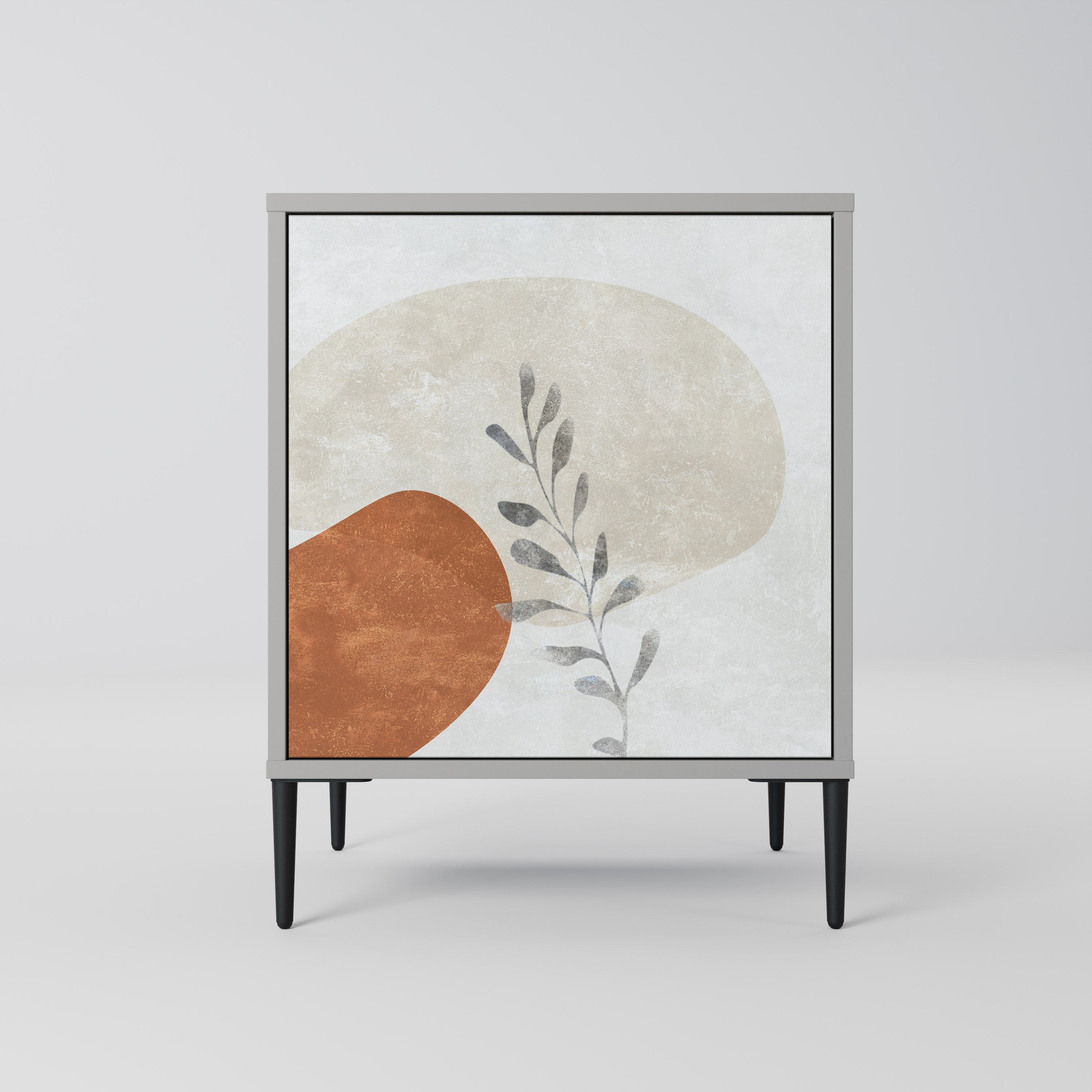 TRANQUIL TWIG Komoda 1-drzwiowa korpus Szary