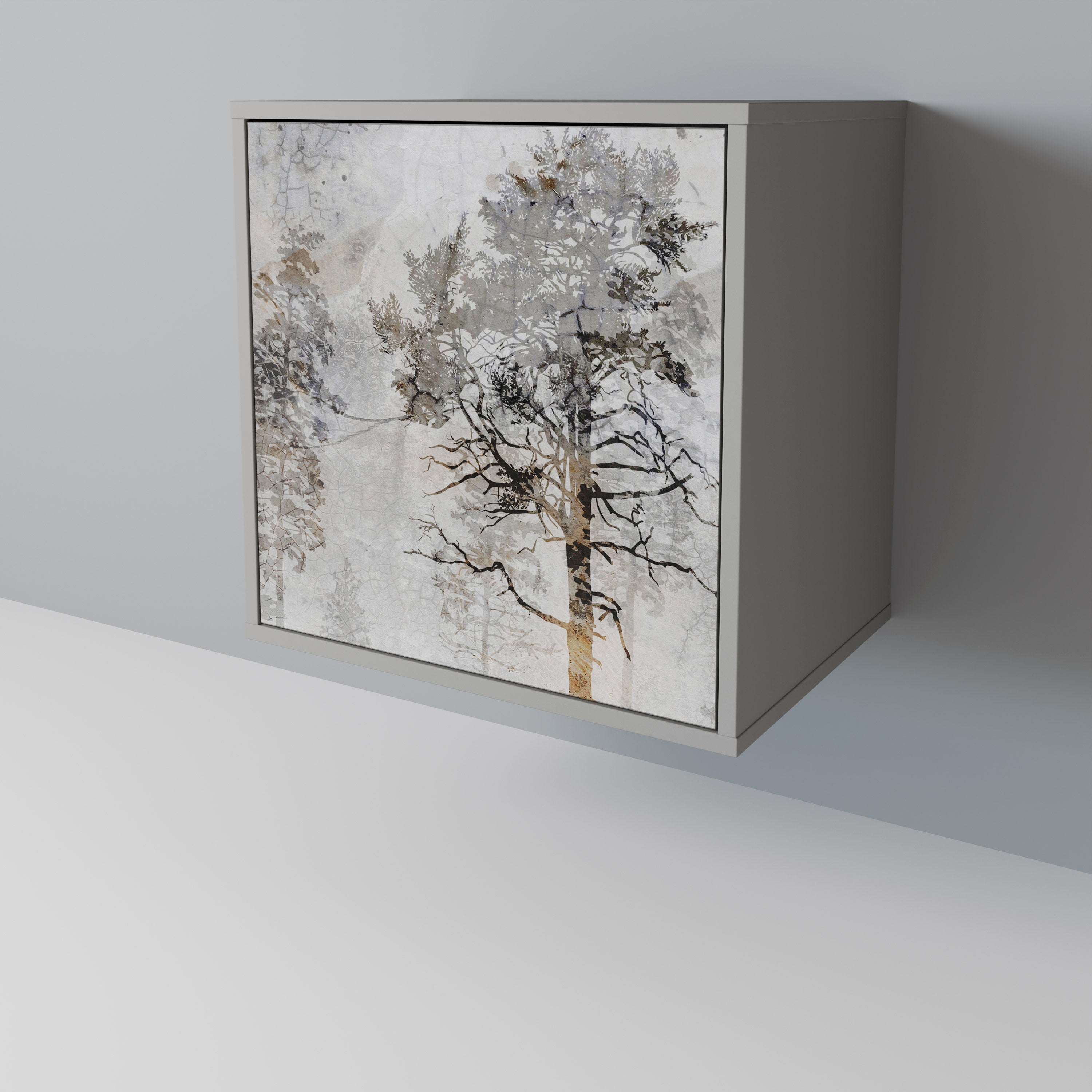 FADE IN THE TREES Komoda 1-drzwiowa korpus Szary