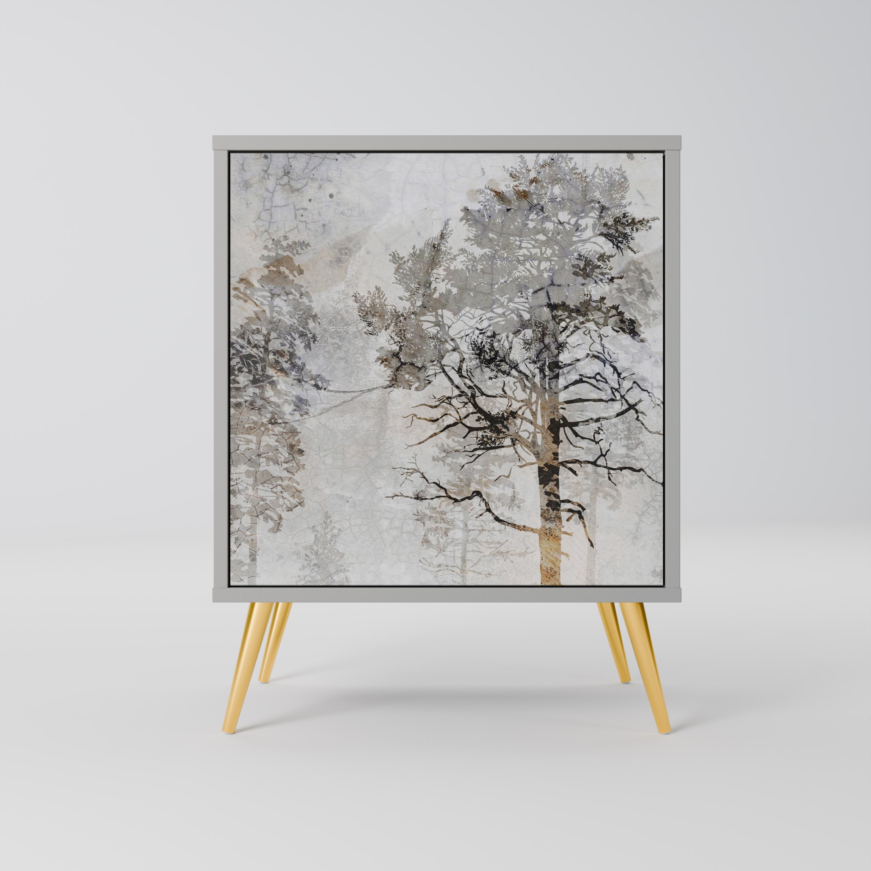 FADE IN THE TREES Komoda 1-drzwiowa korpus Szary