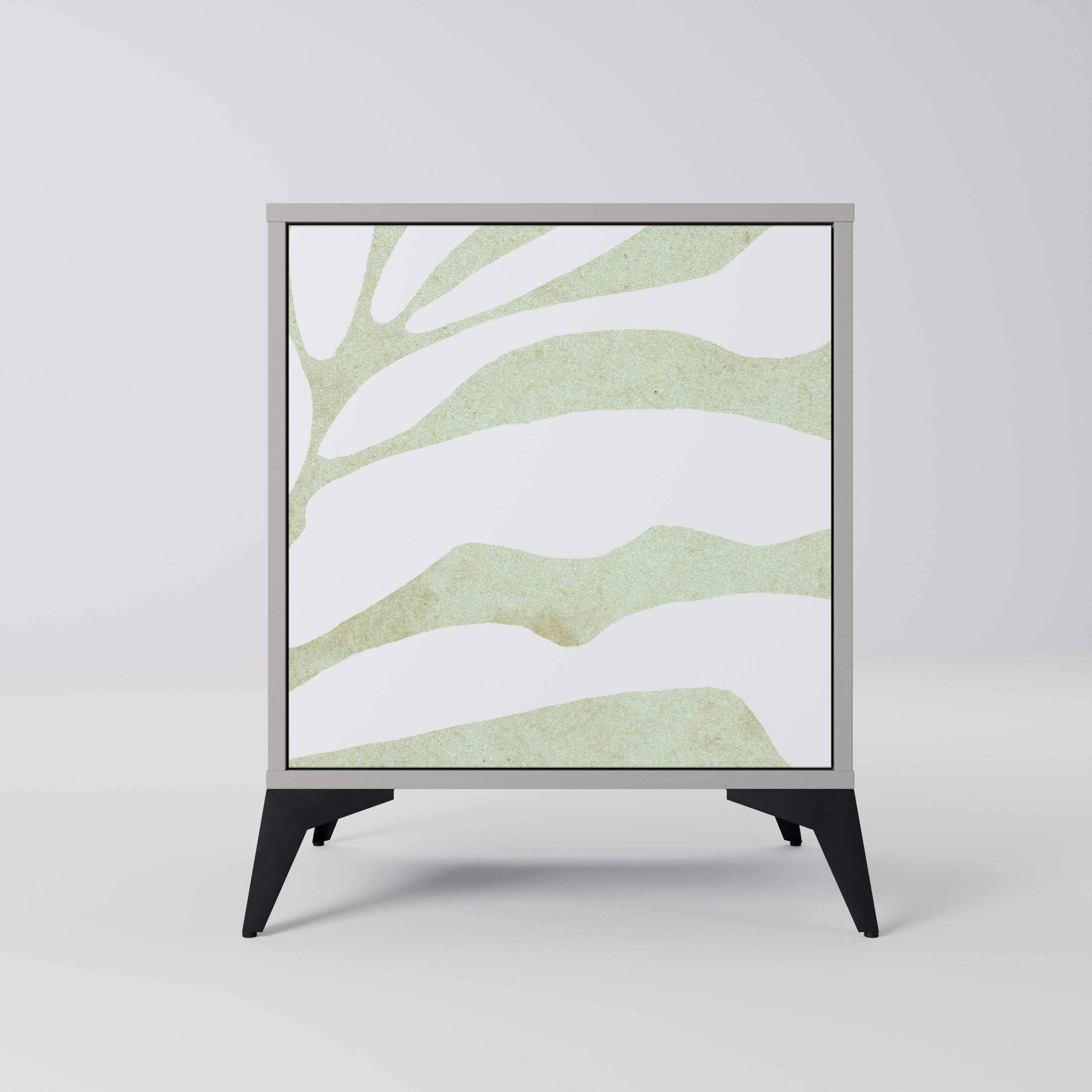 BOTANICAL SPARK Komoda 1-drzwiowa korpus Szary