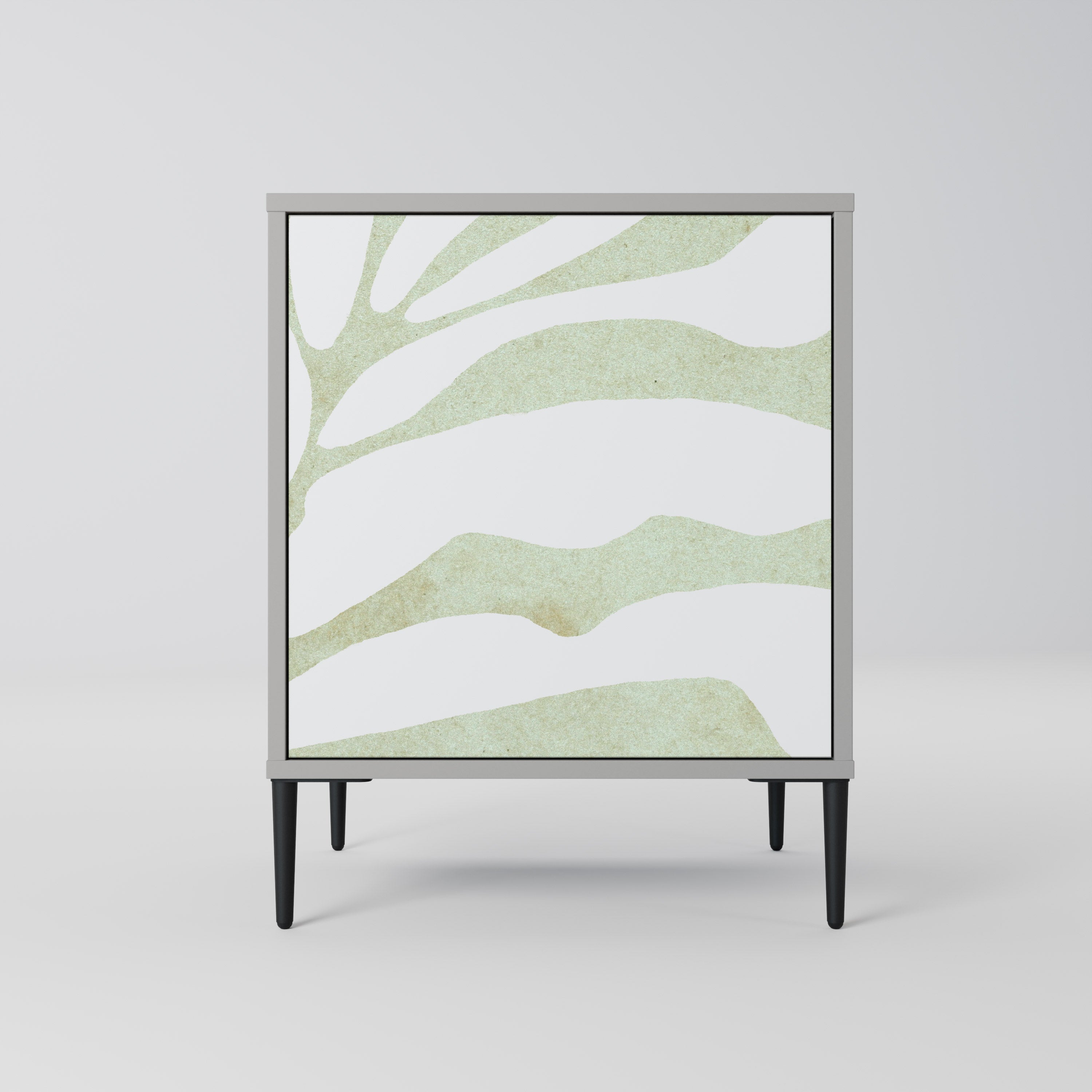 BOTANICAL SPARK Komoda 1-drzwiowa korpus Szary