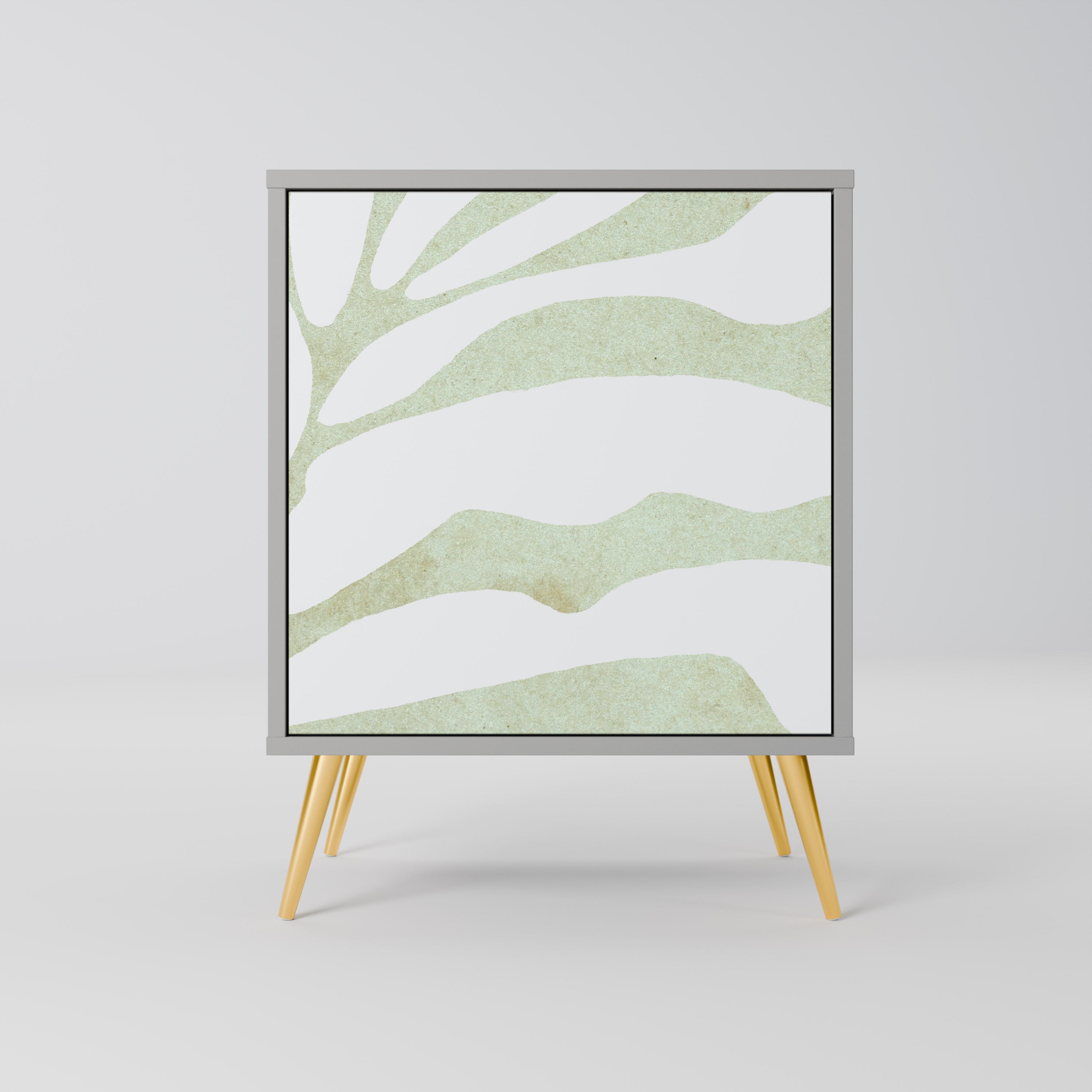 BOTANICAL SPARK Komoda 1-drzwiowa korpus Szary