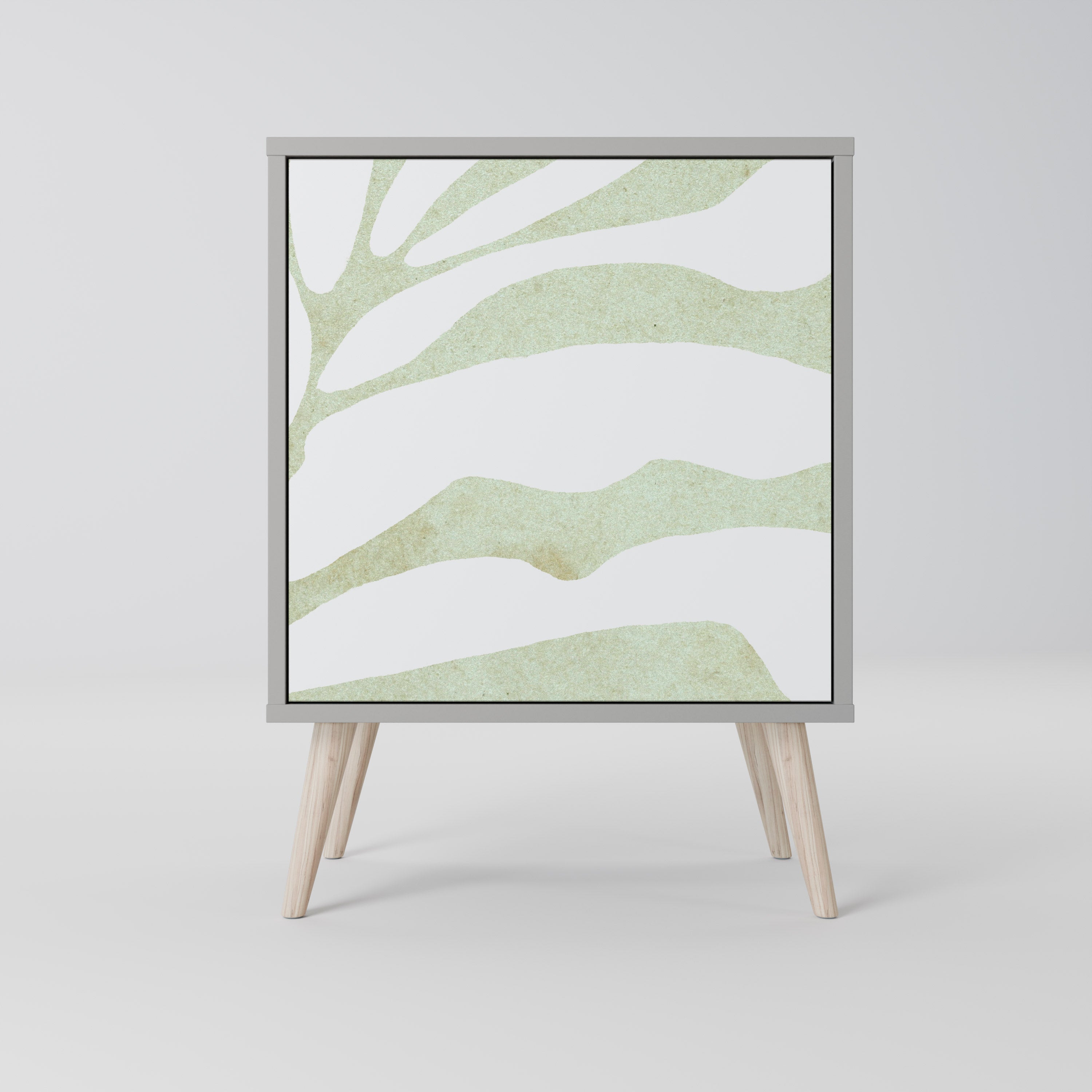 BOTANICAL SPARK Komoda 1-drzwiowa korpus Szary