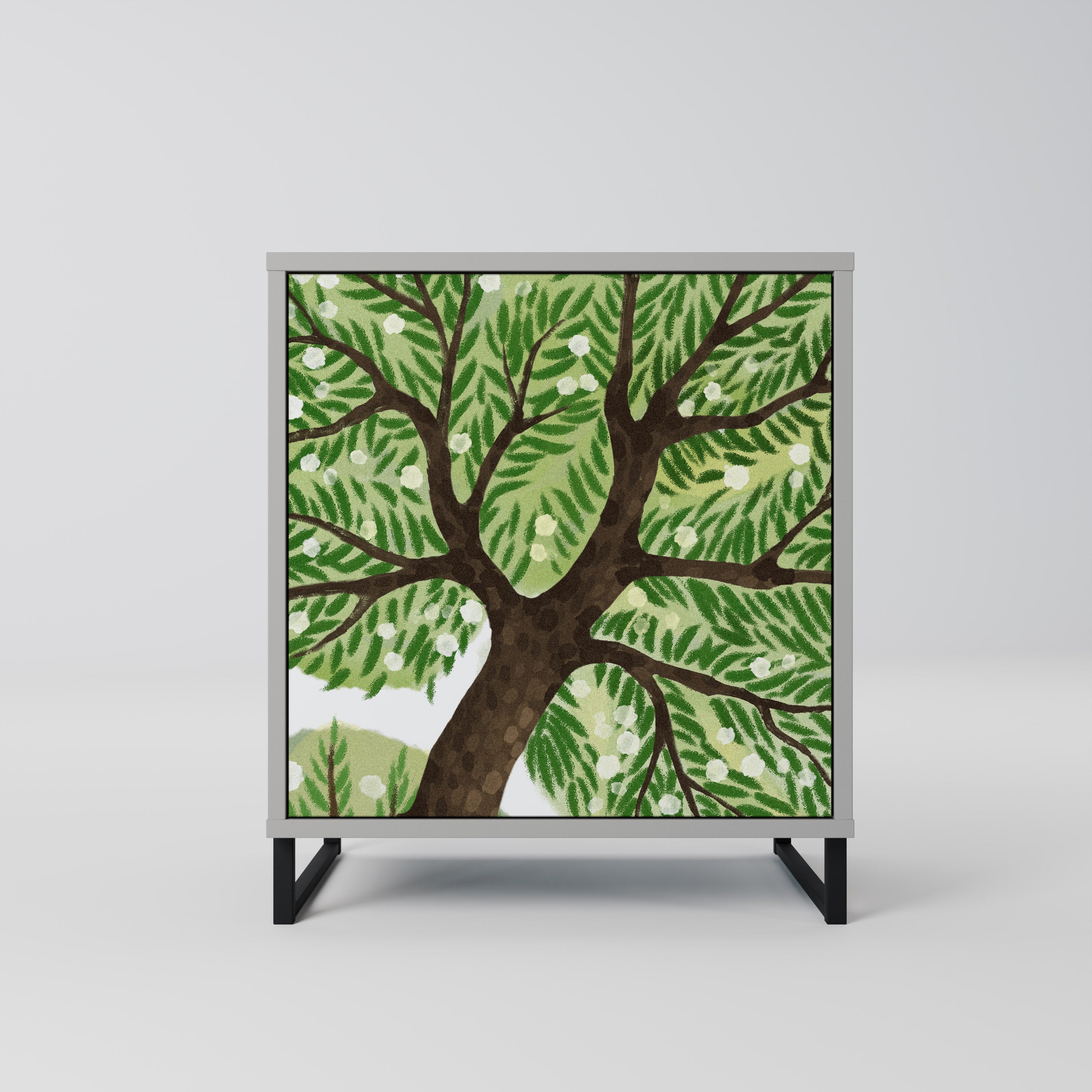 WILDERNESS DASH Komoda 1-drzwiowa korpus Szary