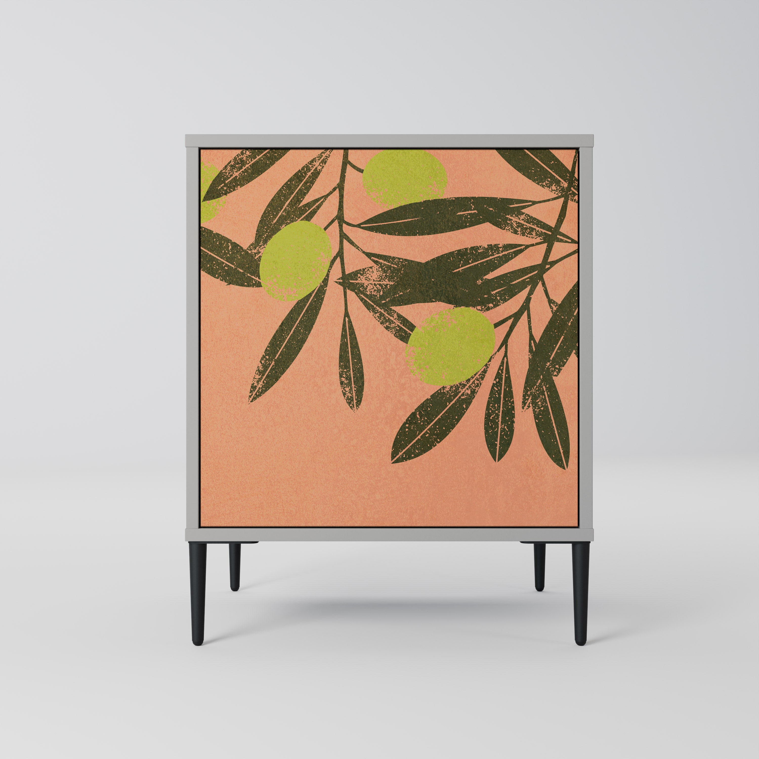 JUICY OLIVES Komoda 1-drzwiowa korpus Szary