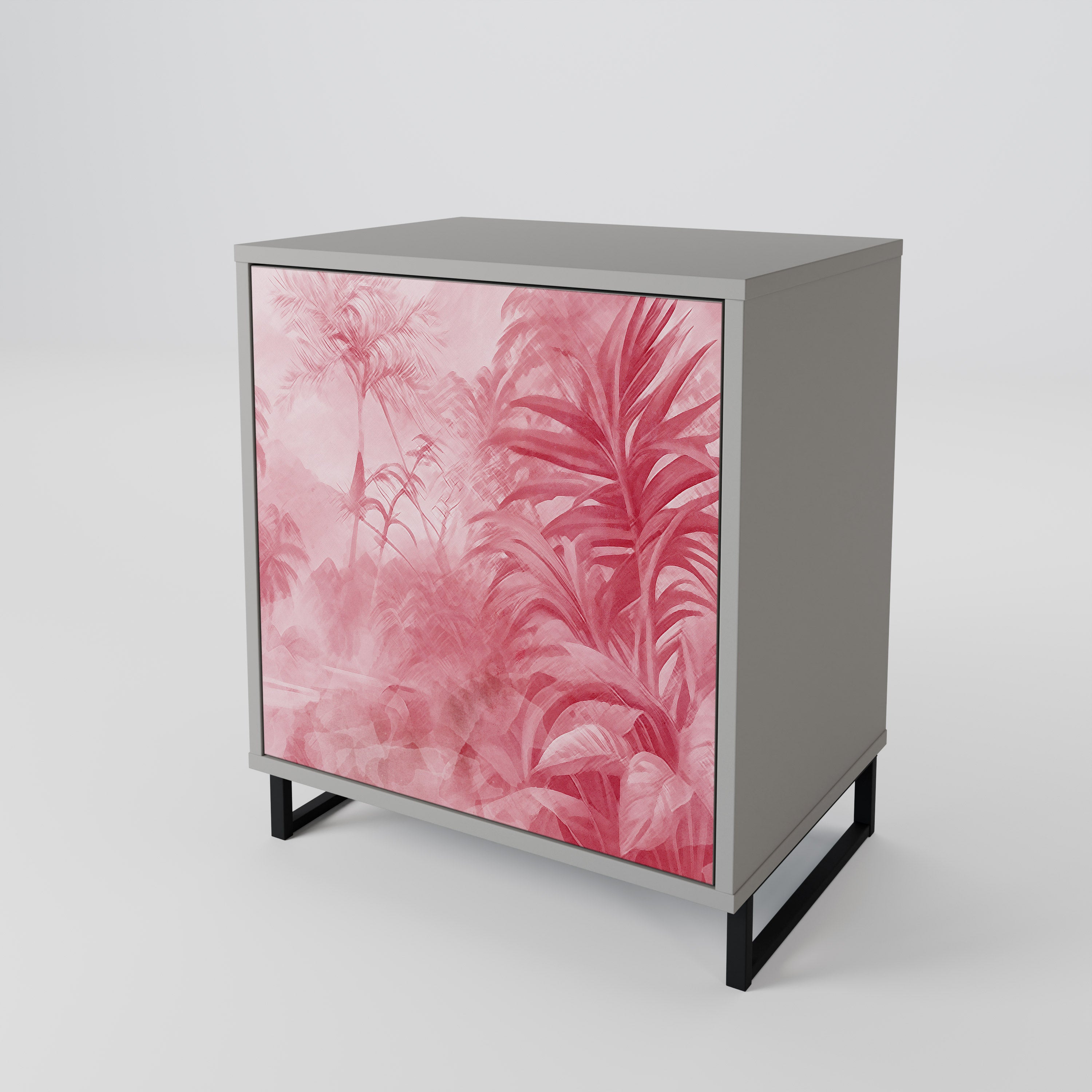 SWEET TROPICS Komoda 1-drzwiowa korpus Szary
