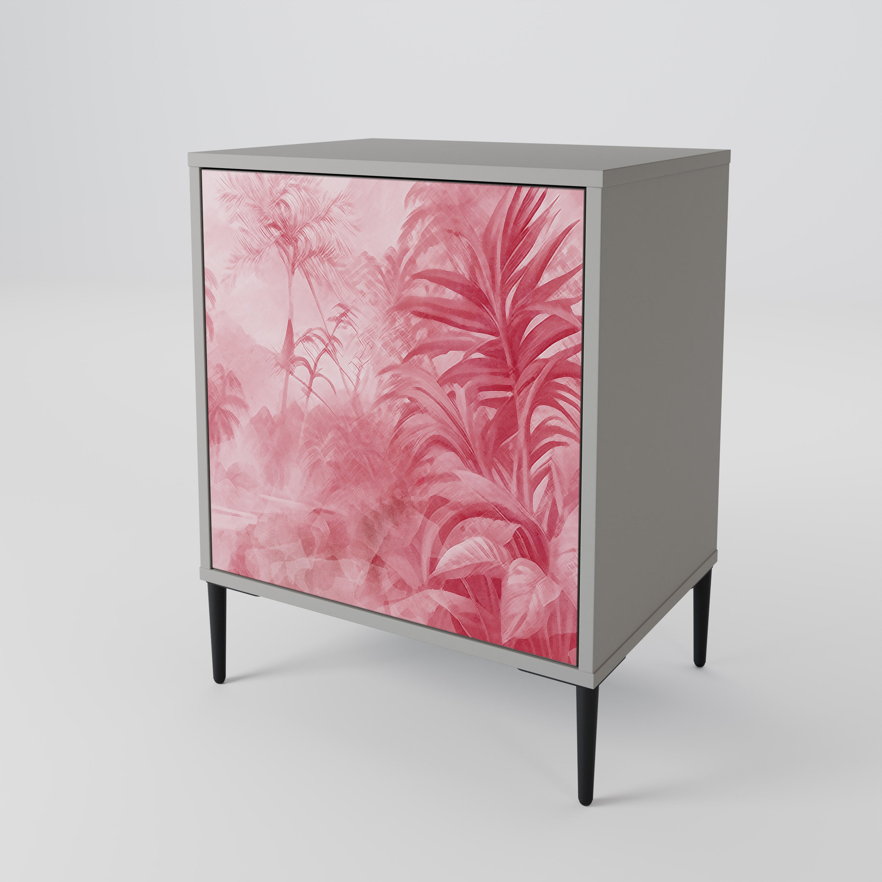 SWEET TROPICS Komoda 1-drzwiowa korpus Szary