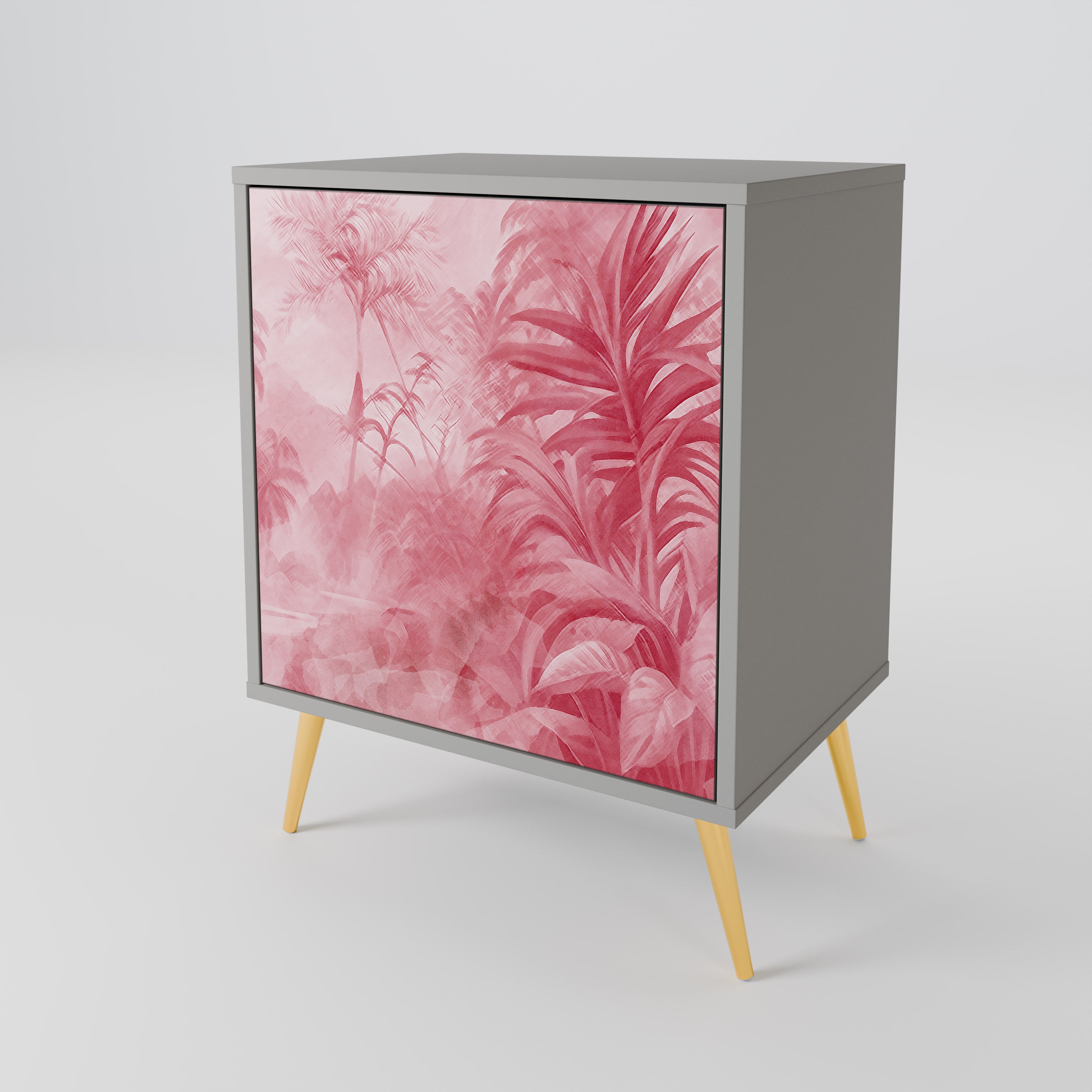 SWEET TROPICS Komoda 1-drzwiowa korpus Szary