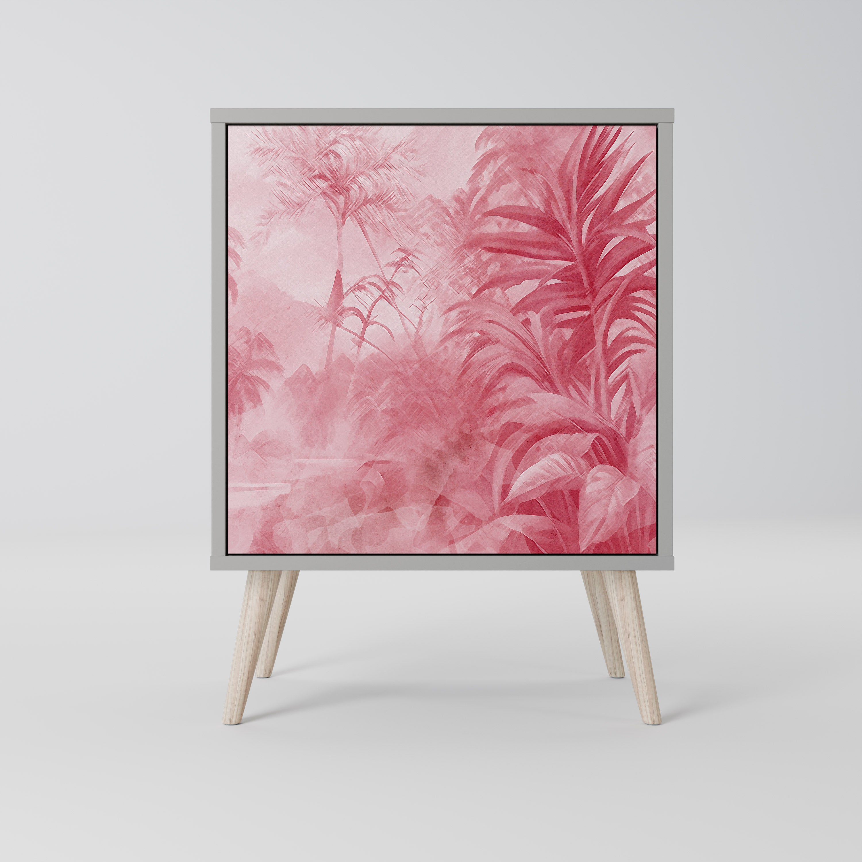 SWEET TROPICS Komoda 1-drzwiowa korpus Szary