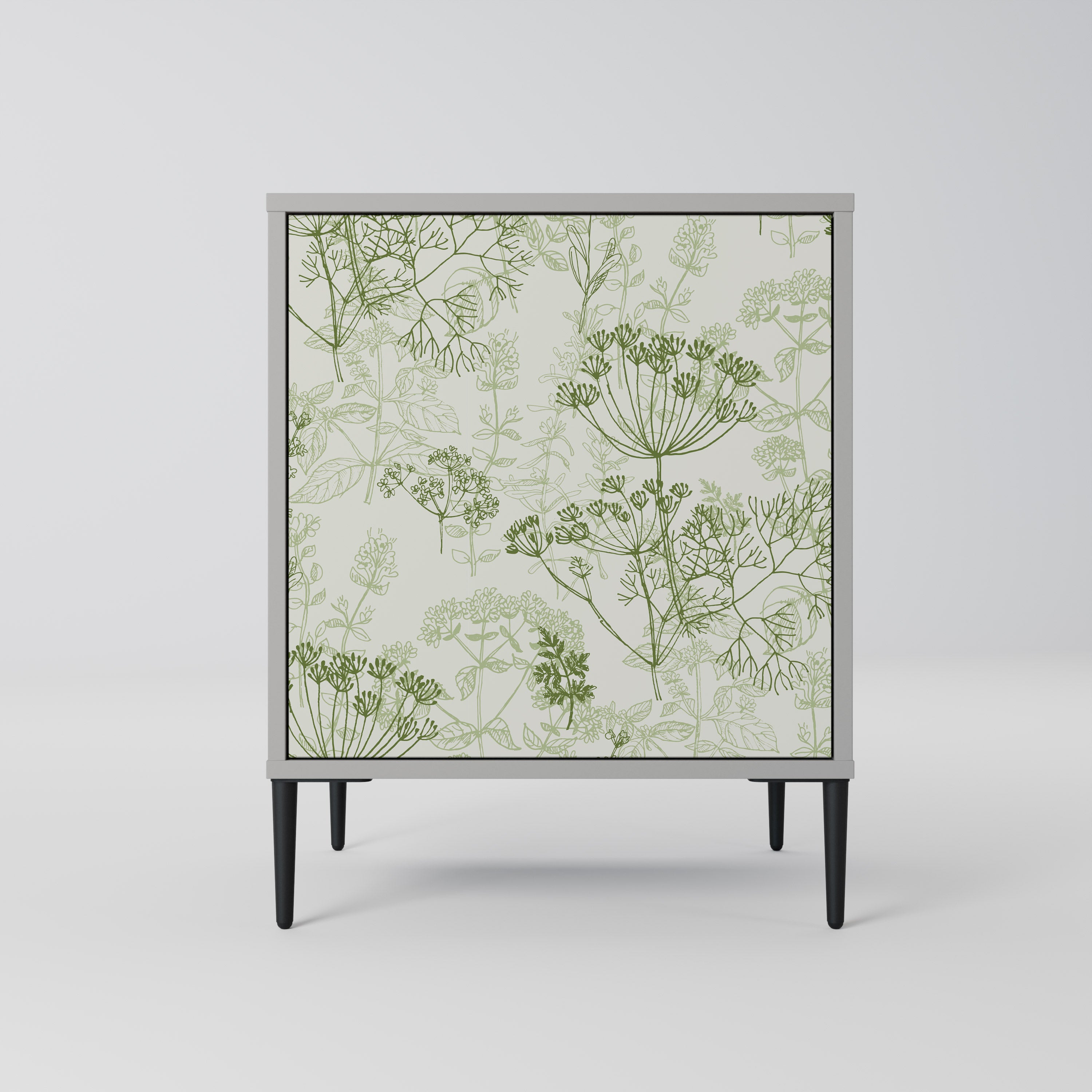 FENNEL BALDACHIN Komoda 1-drzwiowa korpus Szary