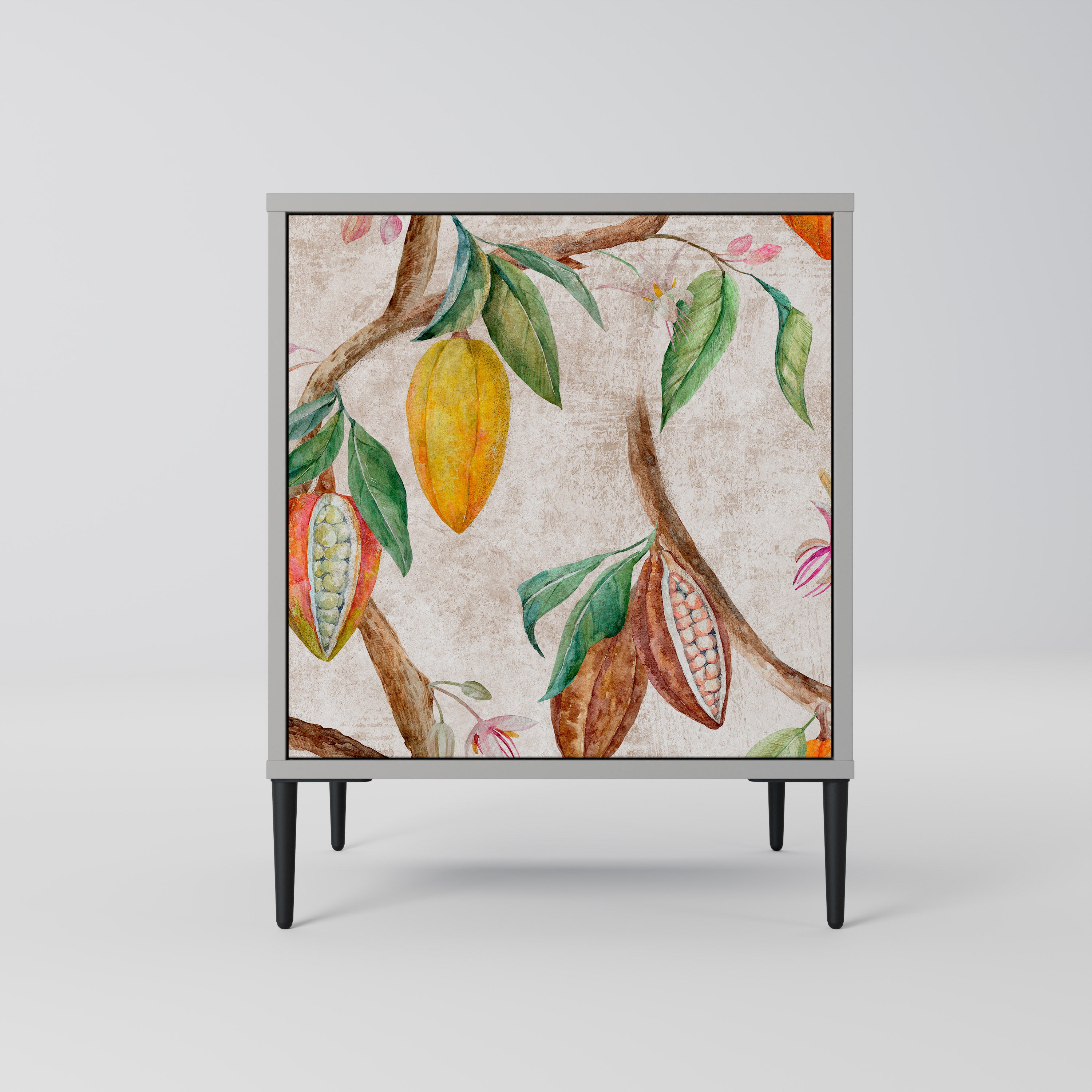 COCOA FRUITS Komoda 1-drzwiowa korpus Szary