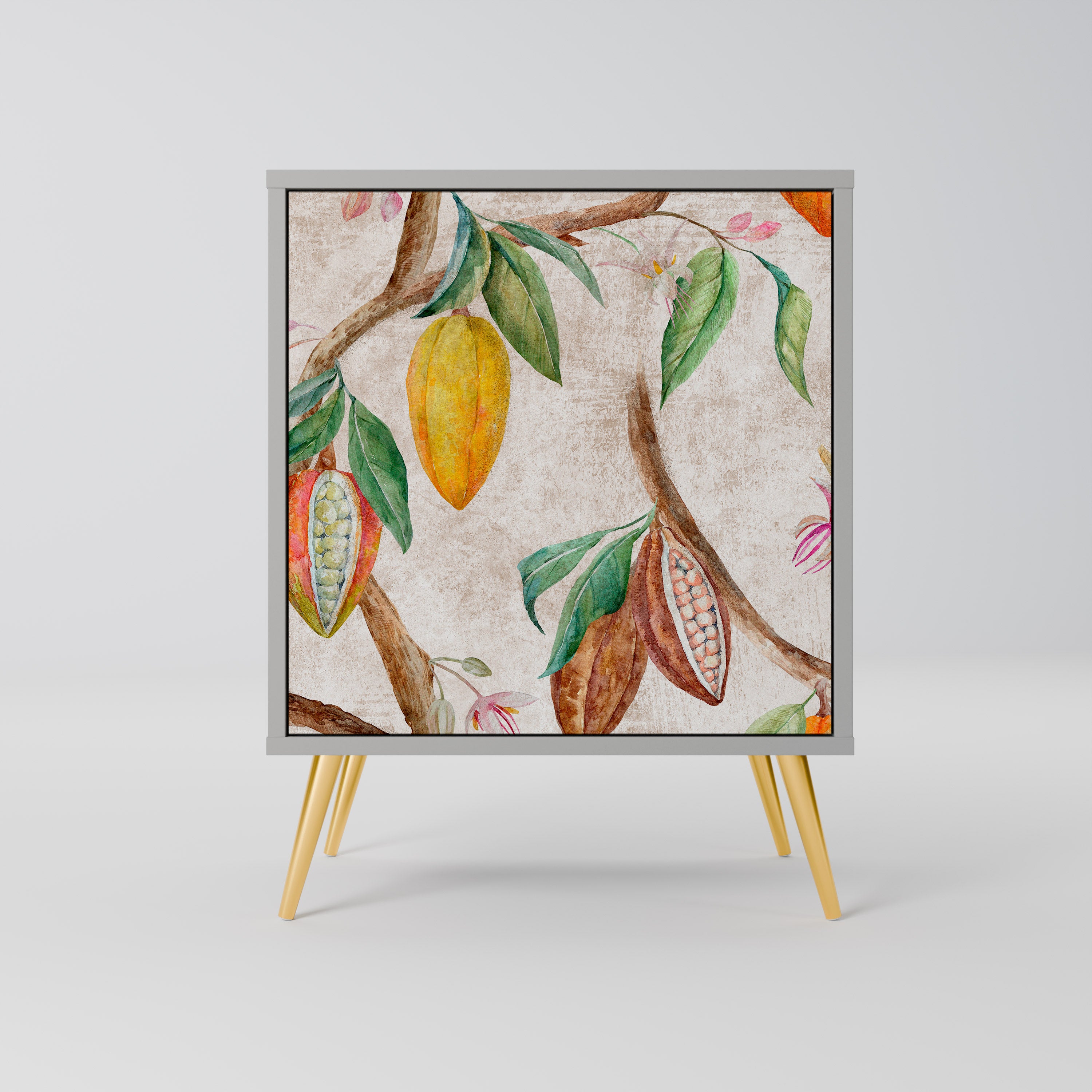 COCOA FRUITS Komoda 1-drzwiowa korpus Szary