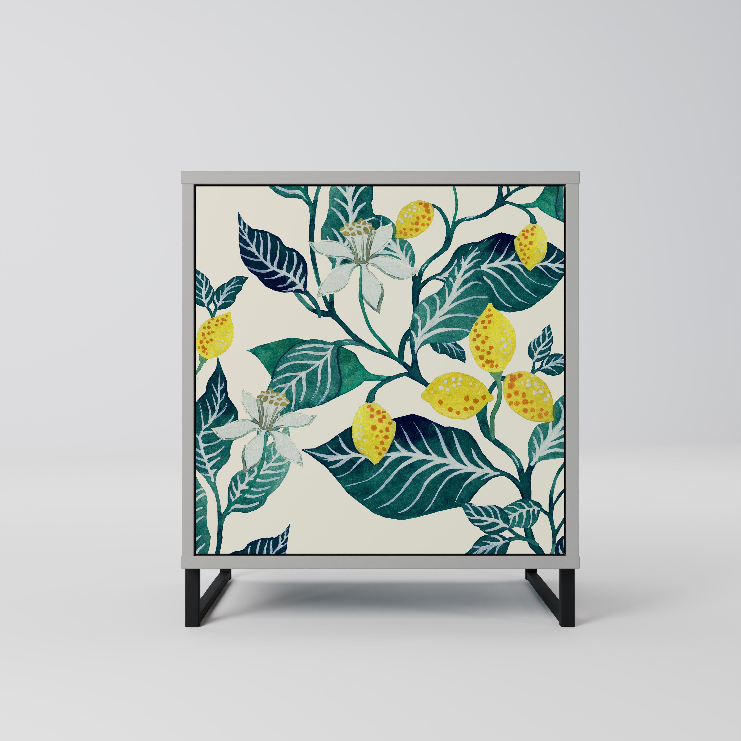 LEMON TREE Komoda 1-drzwiowa korpus Szary