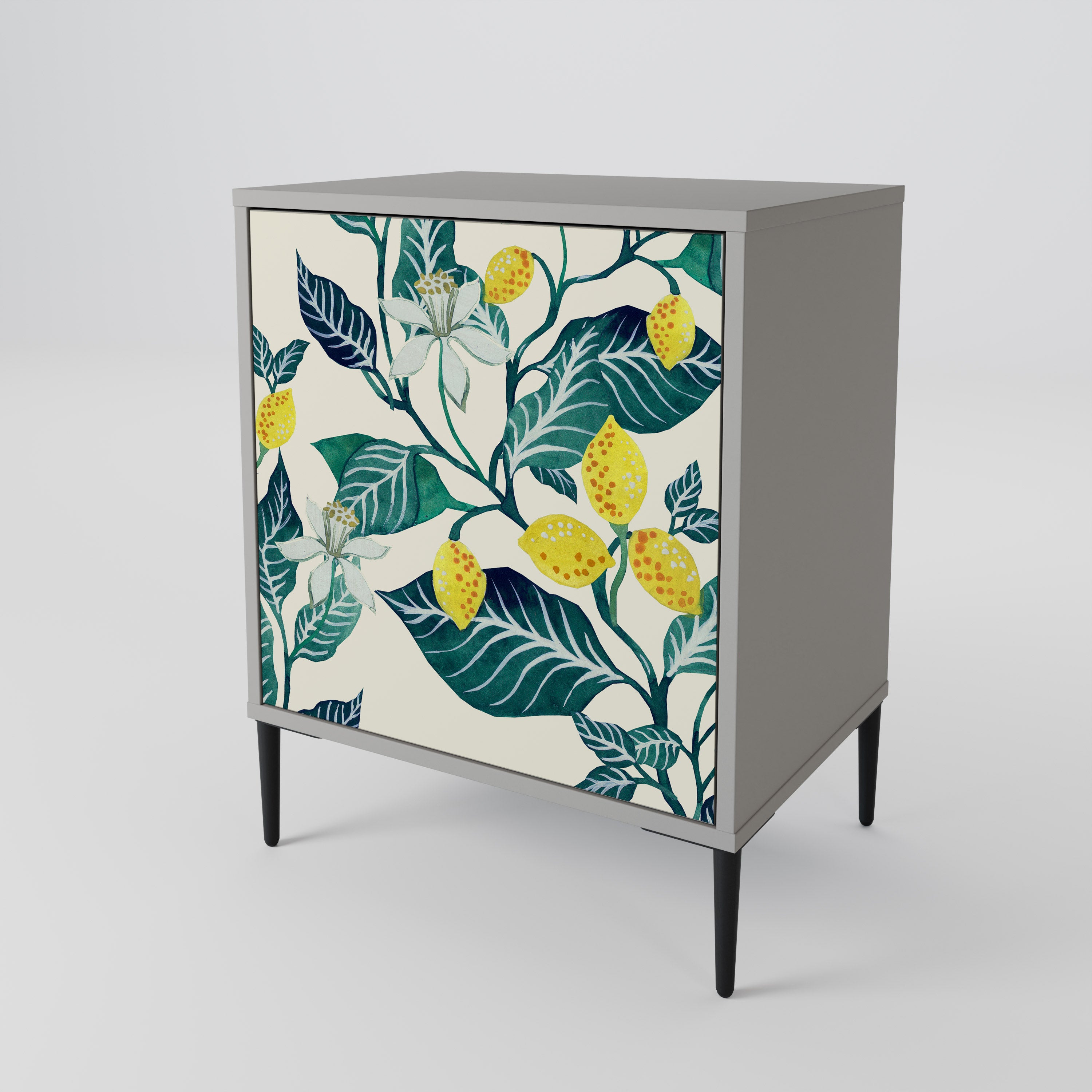 LEMON TREE Komoda 1-drzwiowa korpus Szary