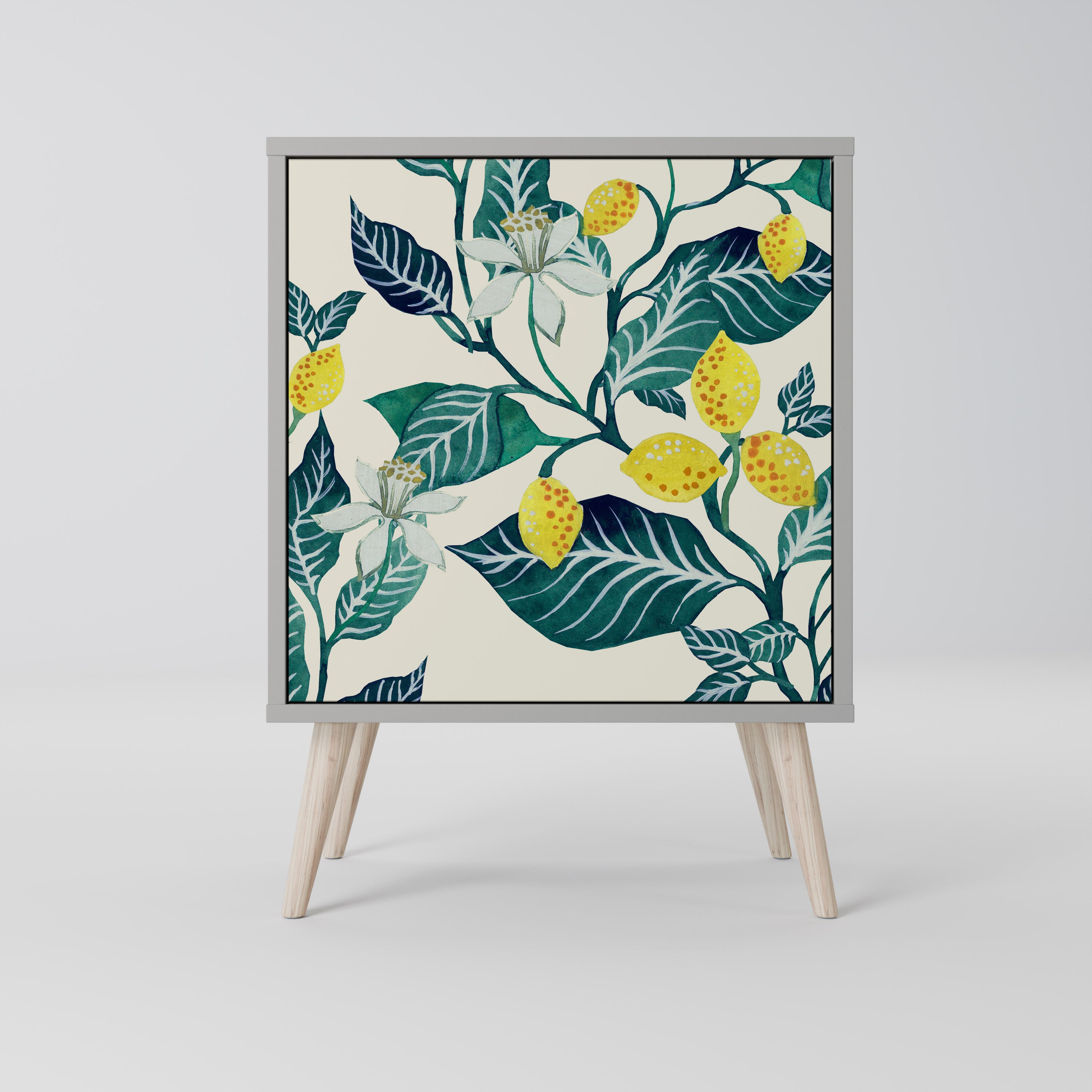 LEMON TREE Komoda 1-drzwiowa korpus Szary