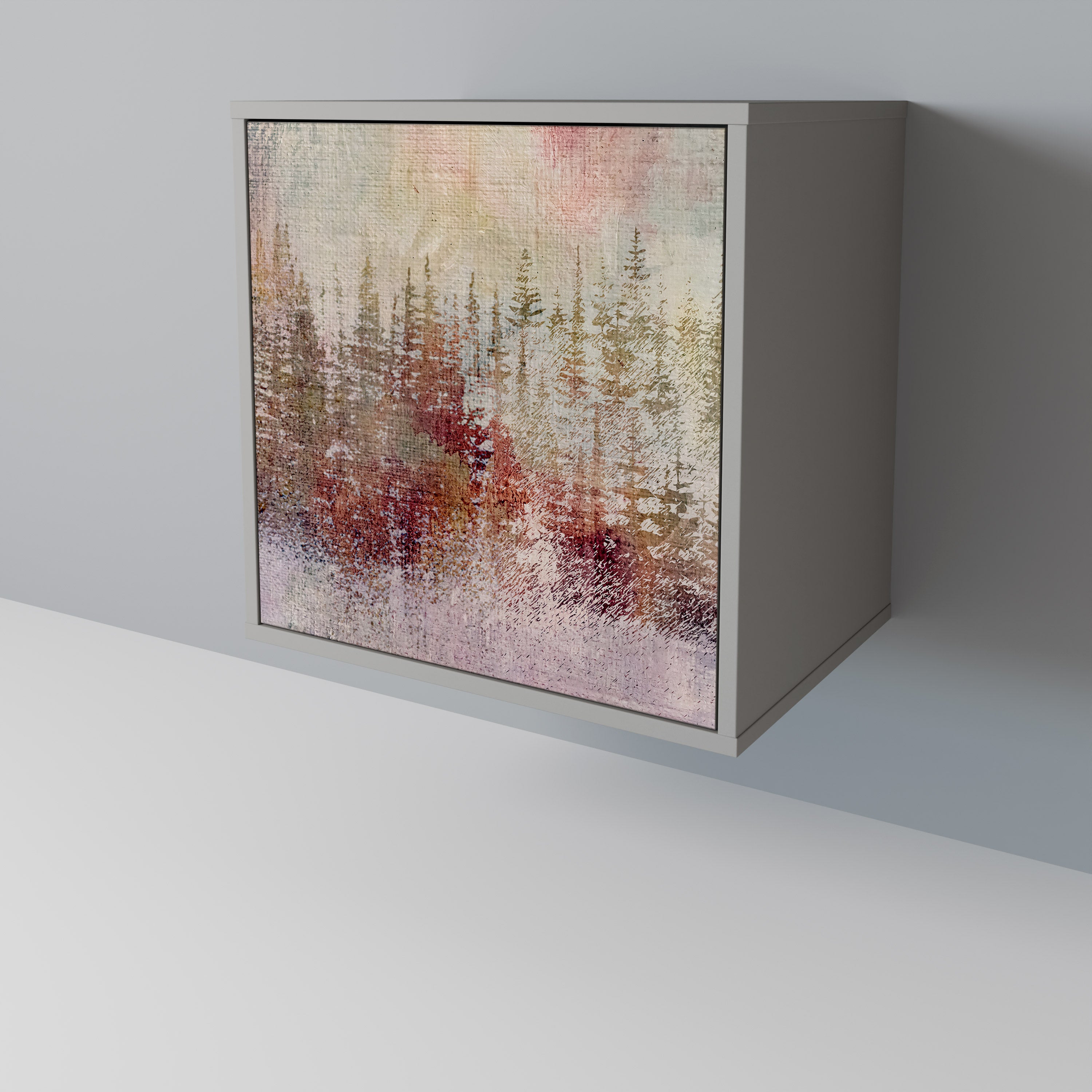 VEILED SUMMIT Komoda 1-drzwiowa korpus Szary