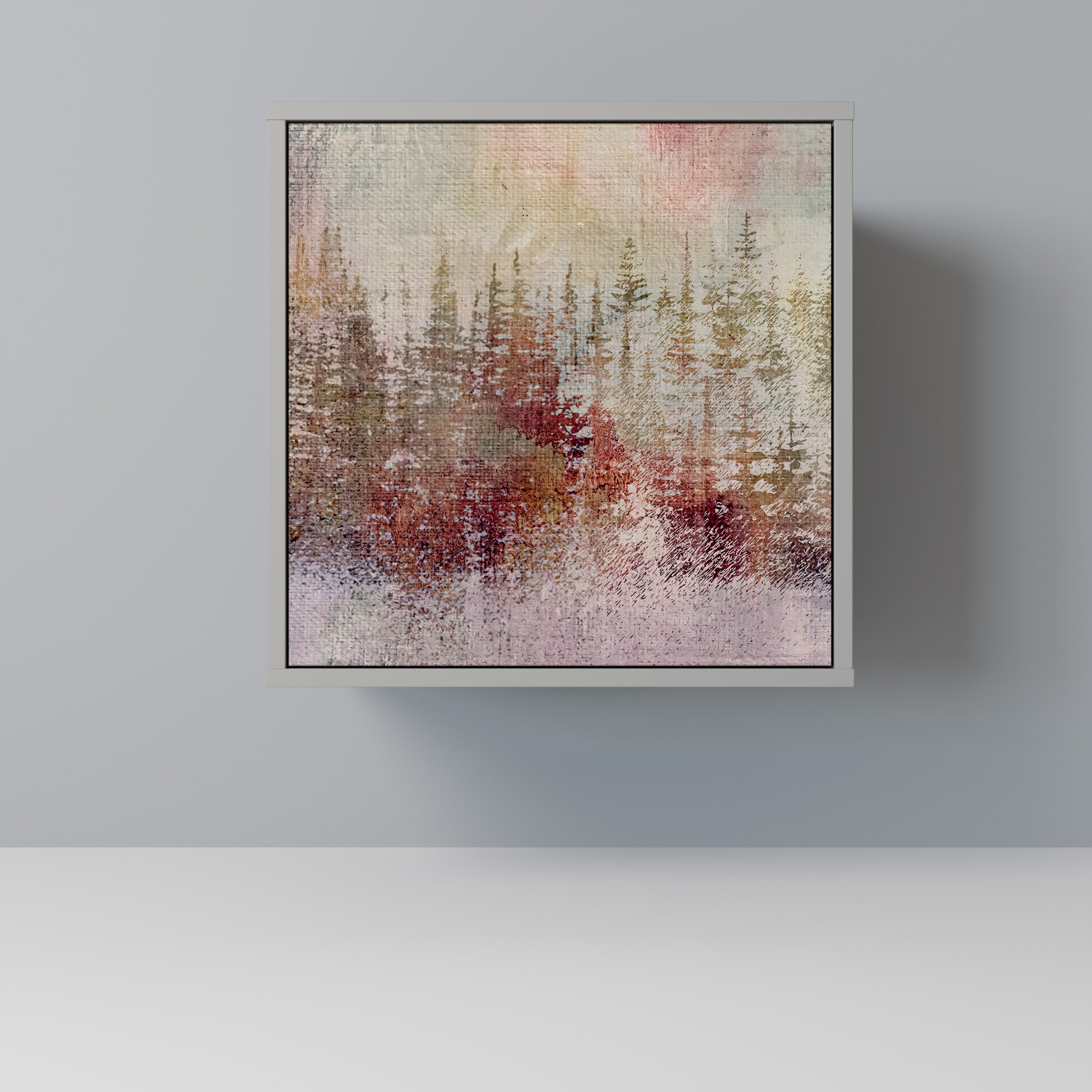 VEILED SUMMIT Komoda 1-drzwiowa korpus Szary