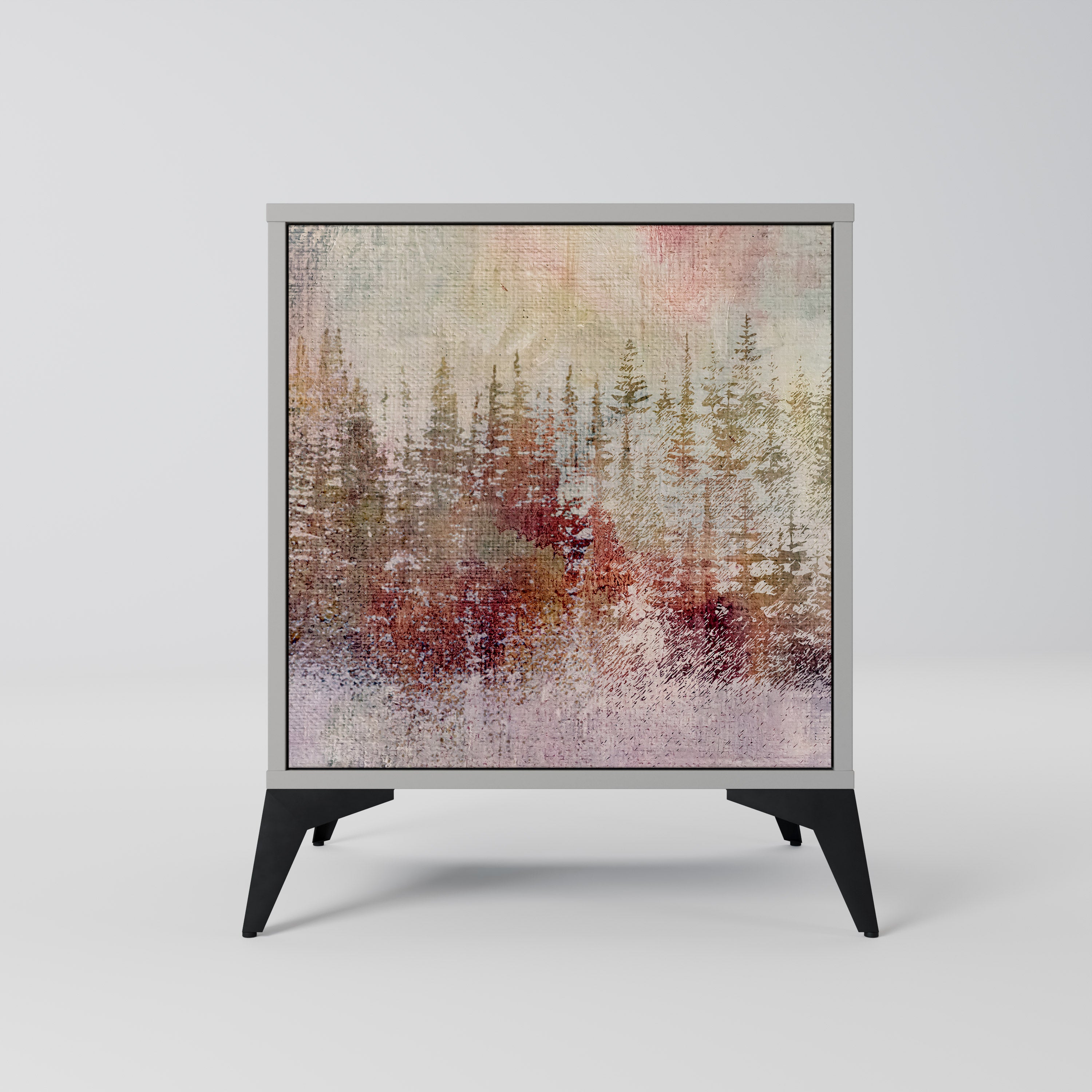 VEILED SUMMIT Komoda 1-drzwiowa korpus Szary