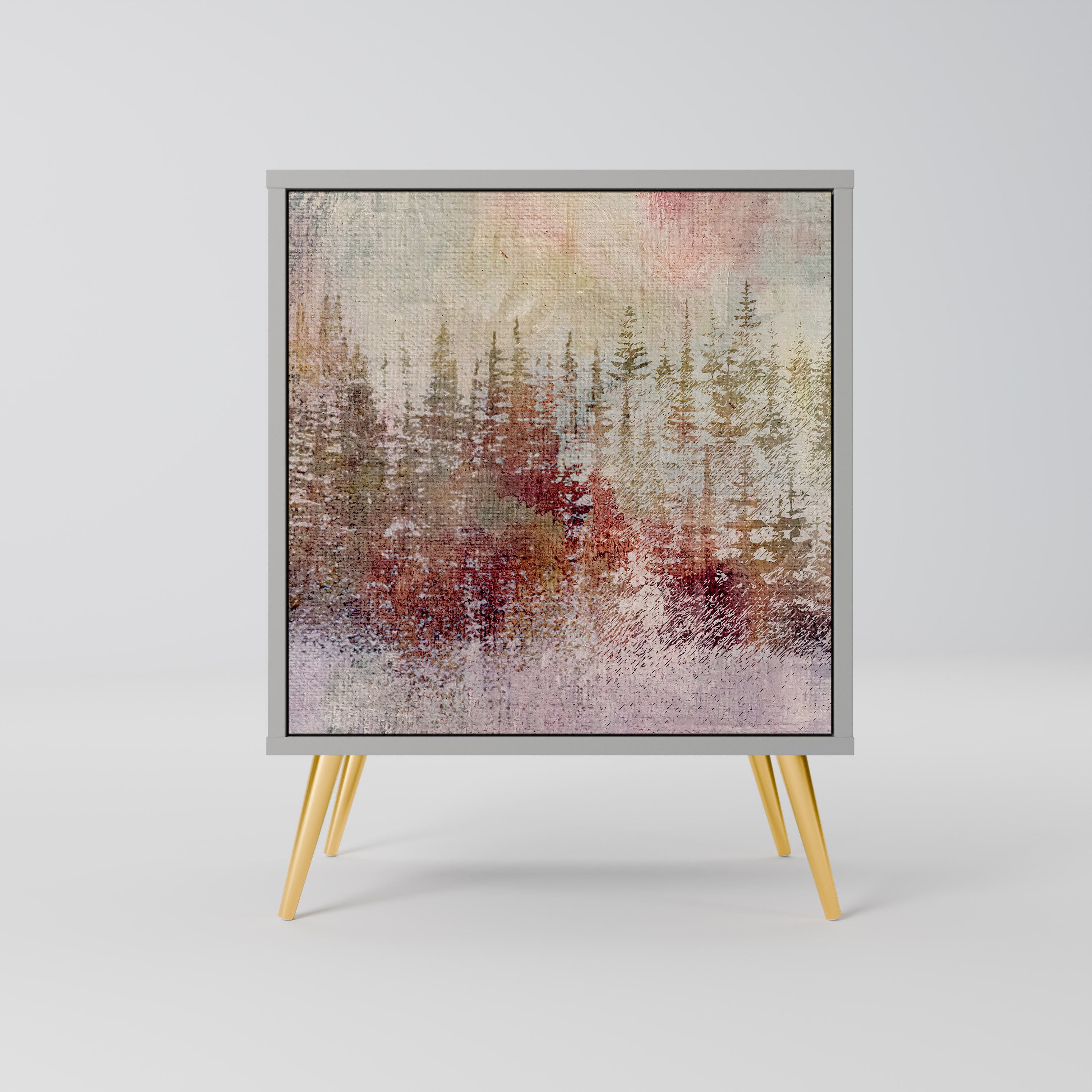 VEILED SUMMIT Komoda 1-drzwiowa korpus Szary