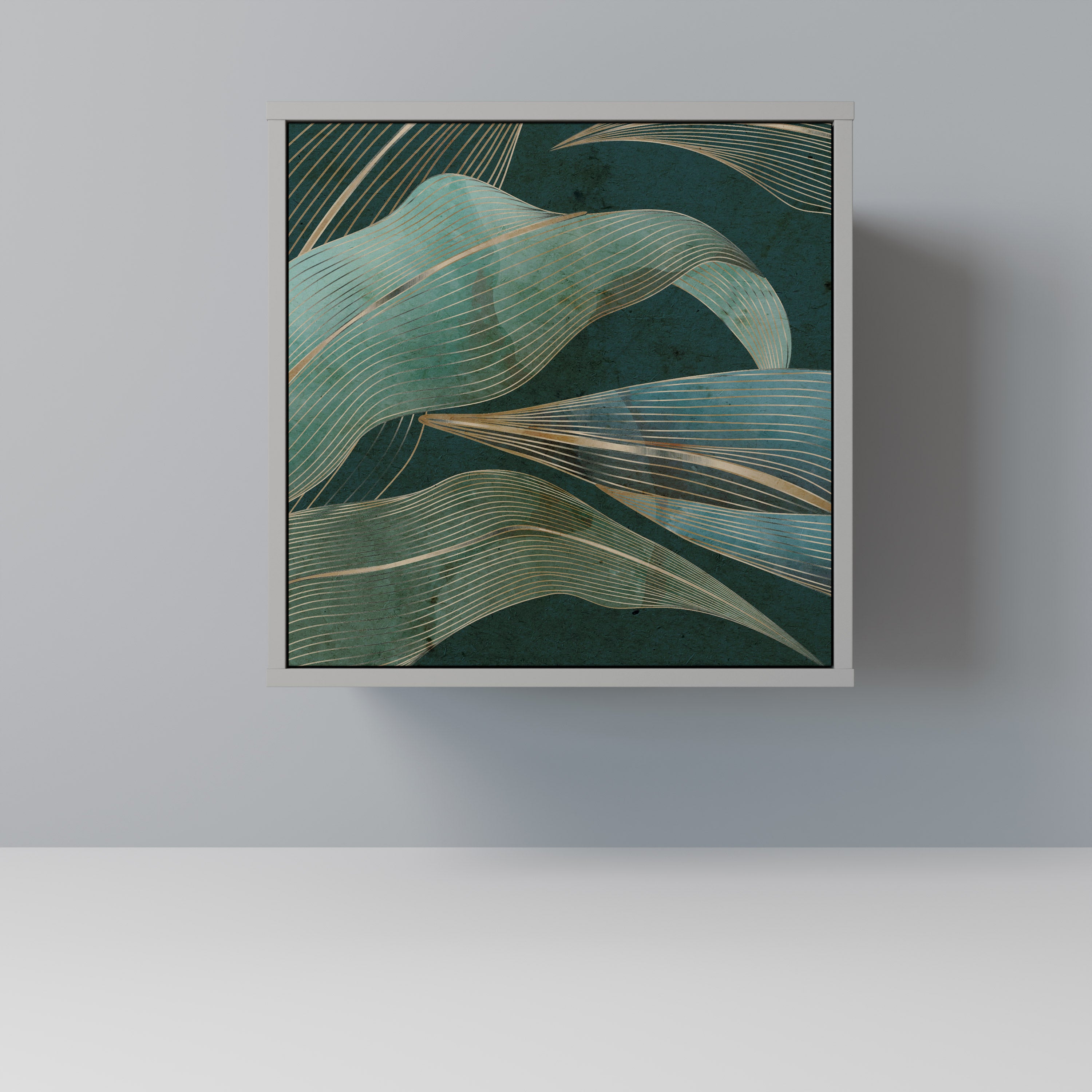 ROYAL GREEN Komoda 1-drzwiowa korpus Szary