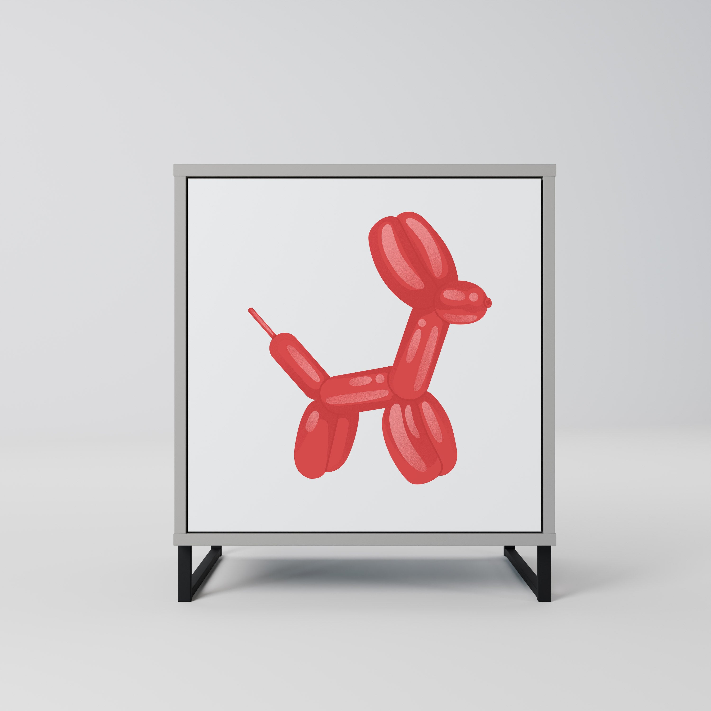 CHILDHOOD MEMORY Komoda 1-drzwiowa korpus Szary