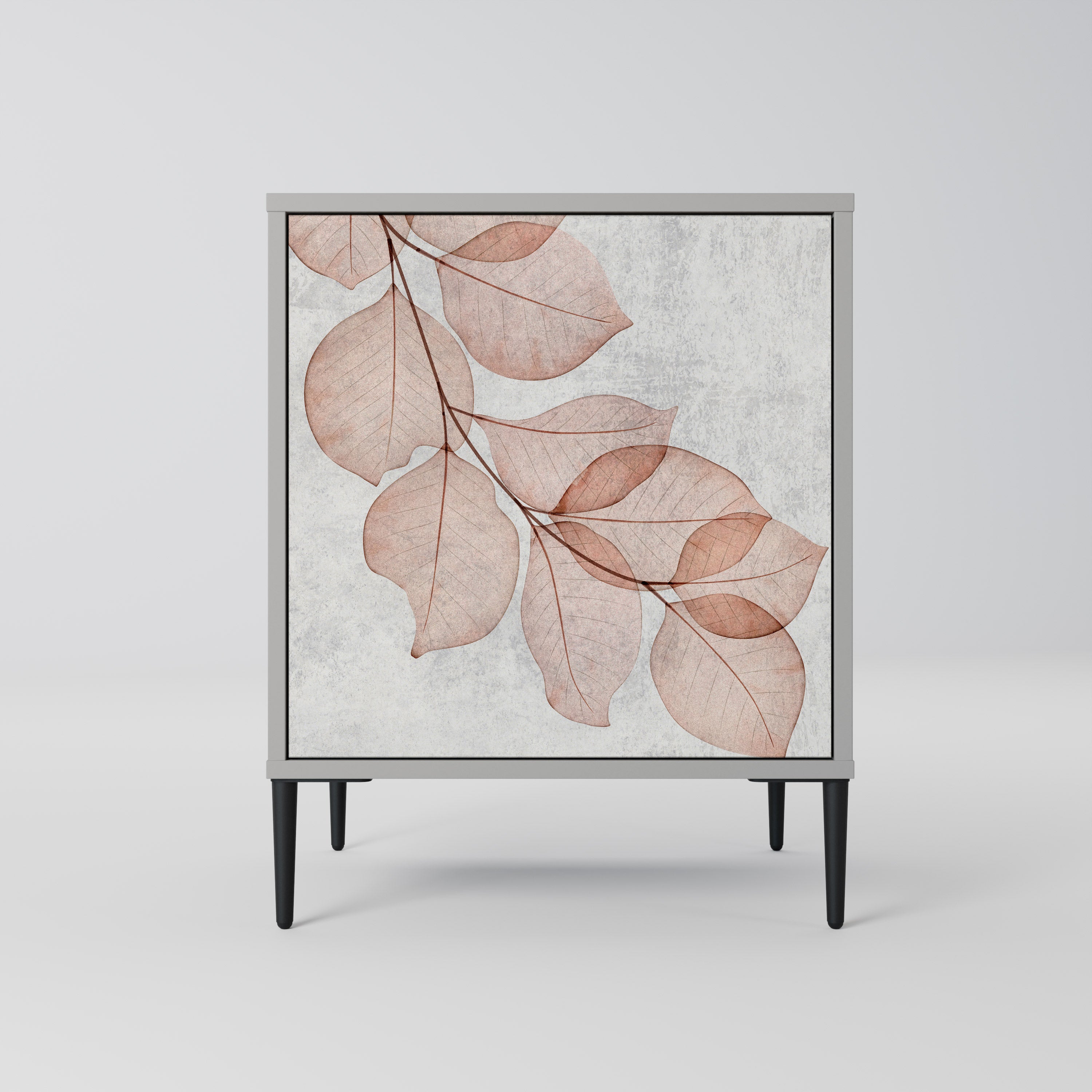 AUTUMN FRAGILITY Komoda 1-drzwiowa korpus Szary