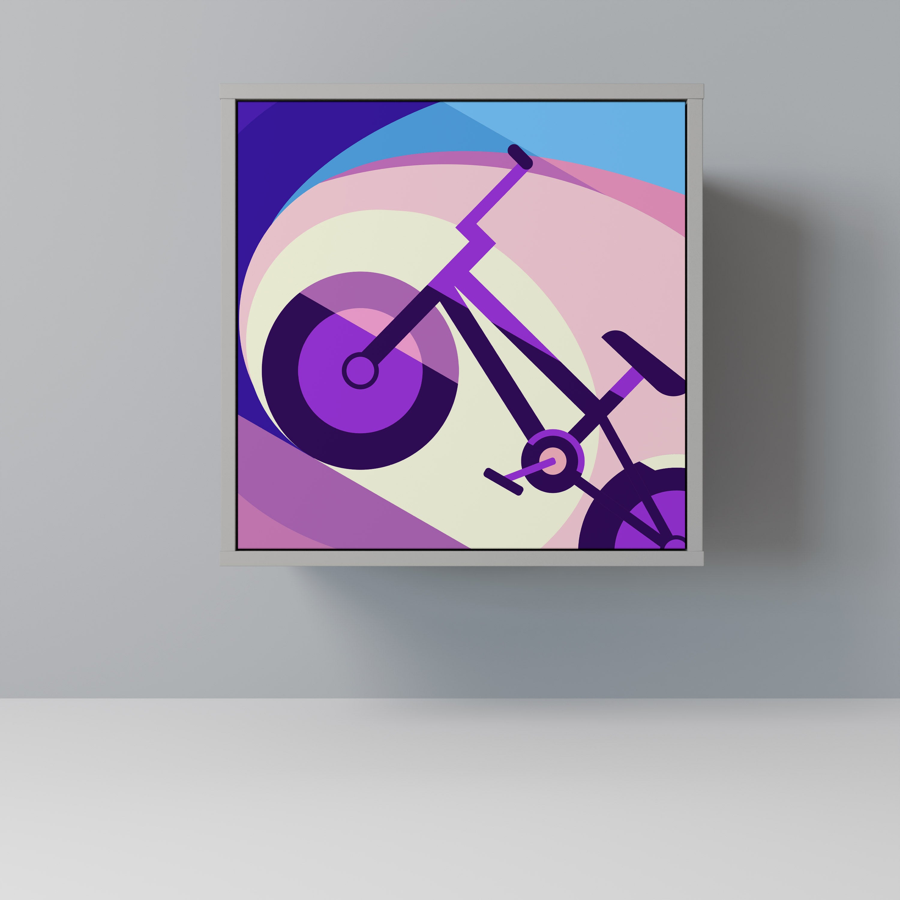 BIKE DREAMS Komoda 1-drzwiowa korpus Szary