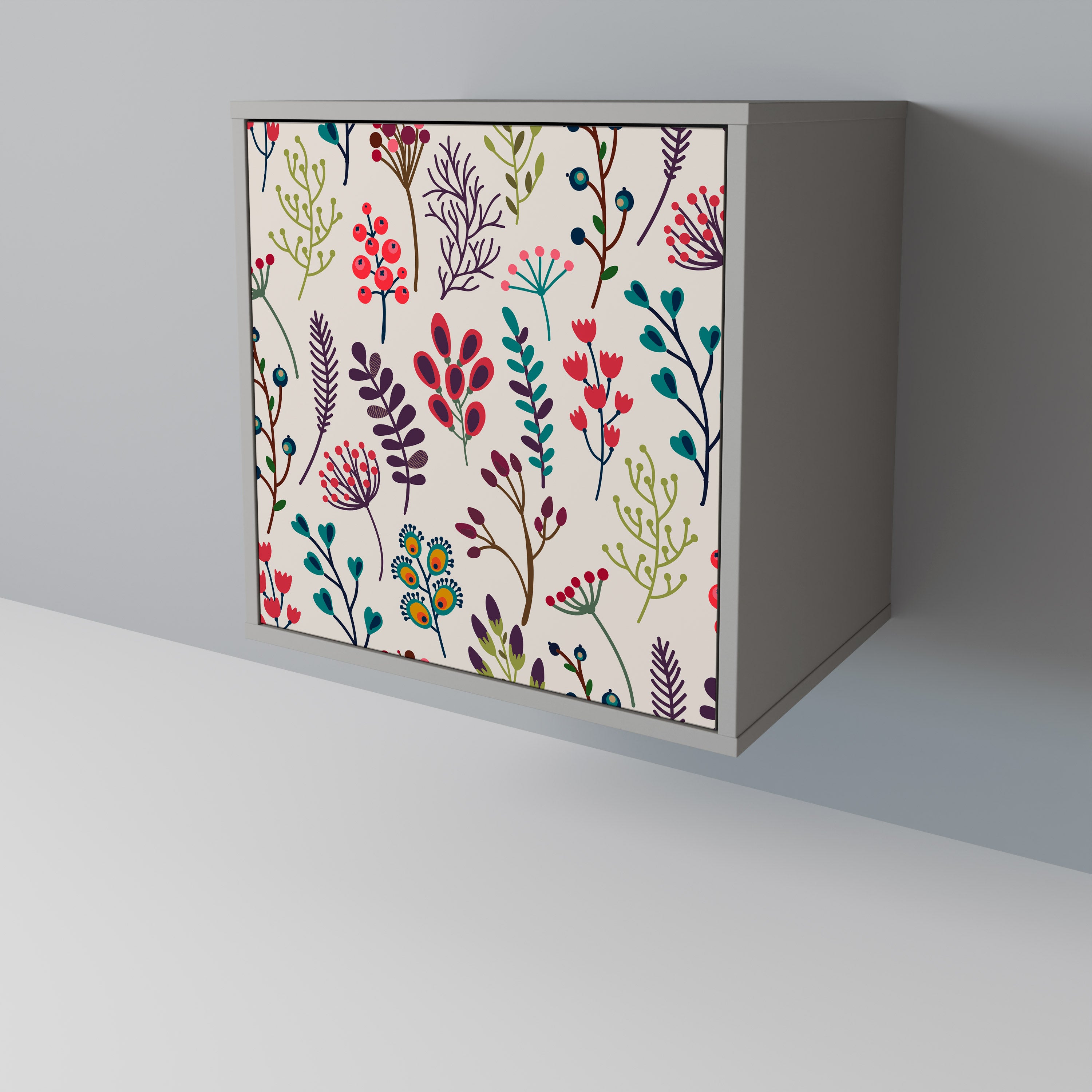 AUTUMN SUNDRIES Komoda 1-drzwiowa korpus Szary