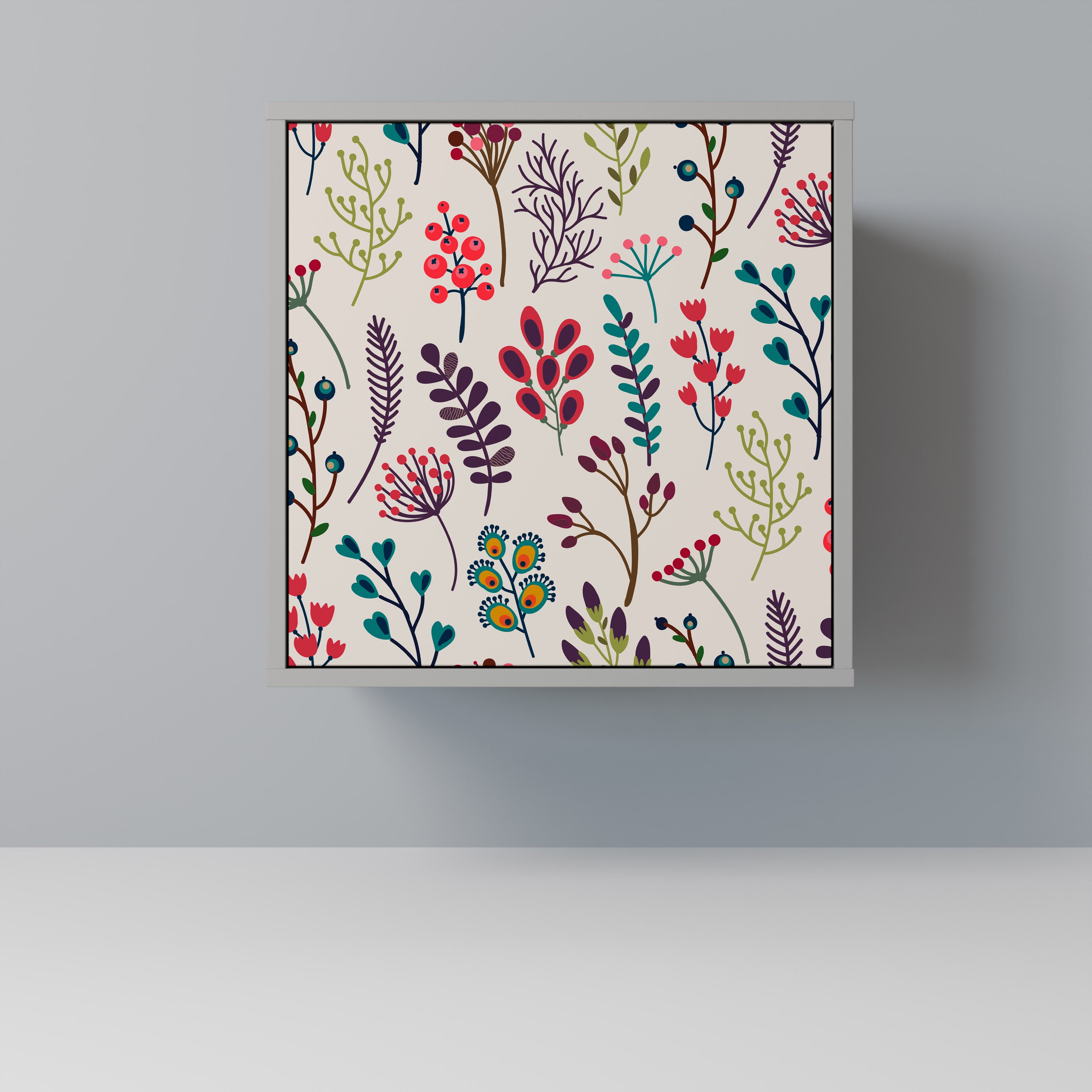 AUTUMN SUNDRIES Komoda 1-drzwiowa korpus Szary