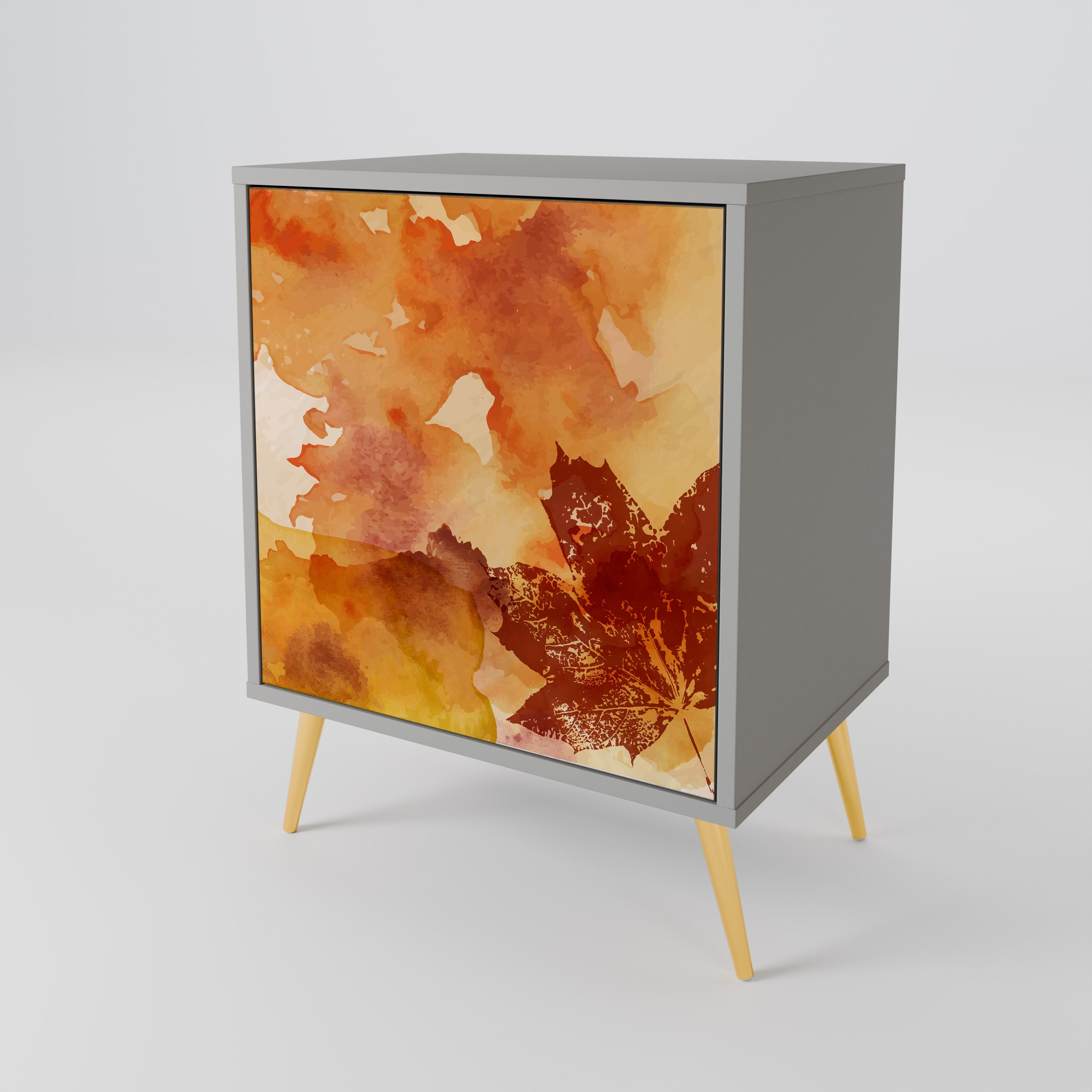 TRACES OF AUTUMN Komoda 1-drzwiowa korpus Szary