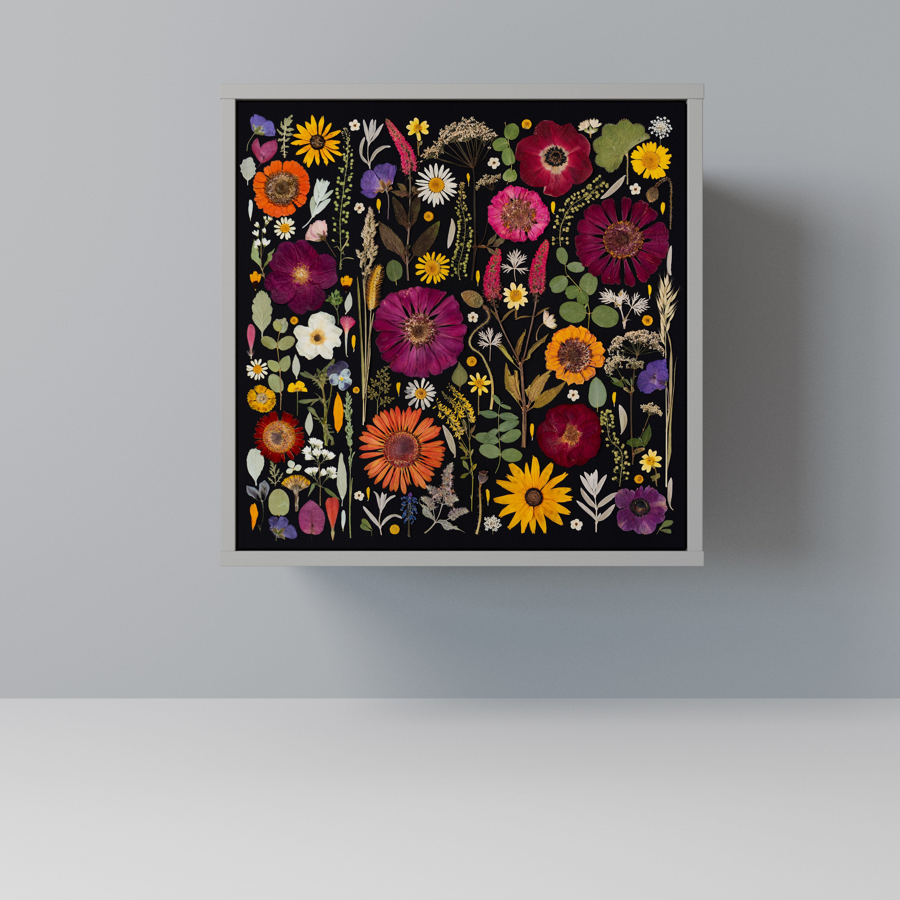 MIDNIGHT GARDEN Komoda 1-drzwiowa korpus Szary