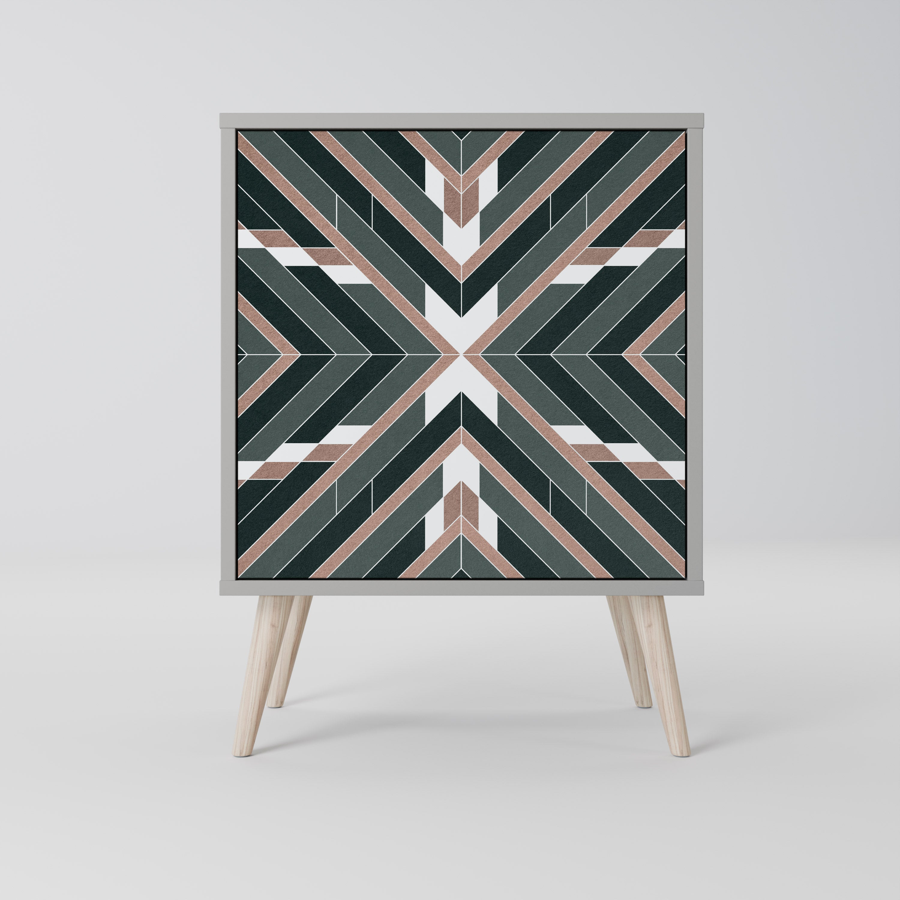 DIMENSION DELIGHTS Komoda 1-drzwiowa korpus Szary