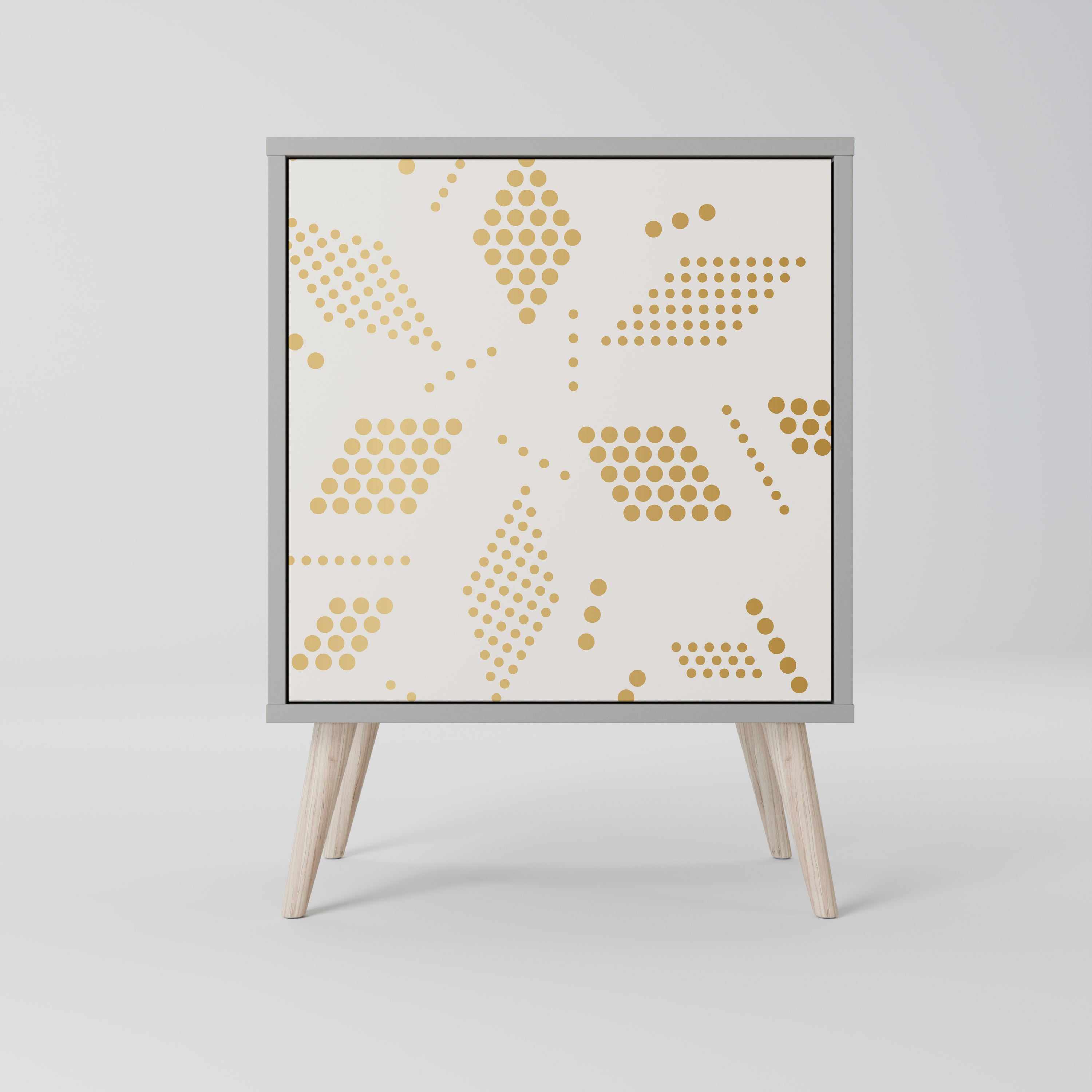 SPOTTED DAZE Komoda 1-drzwiowa korpus Szary