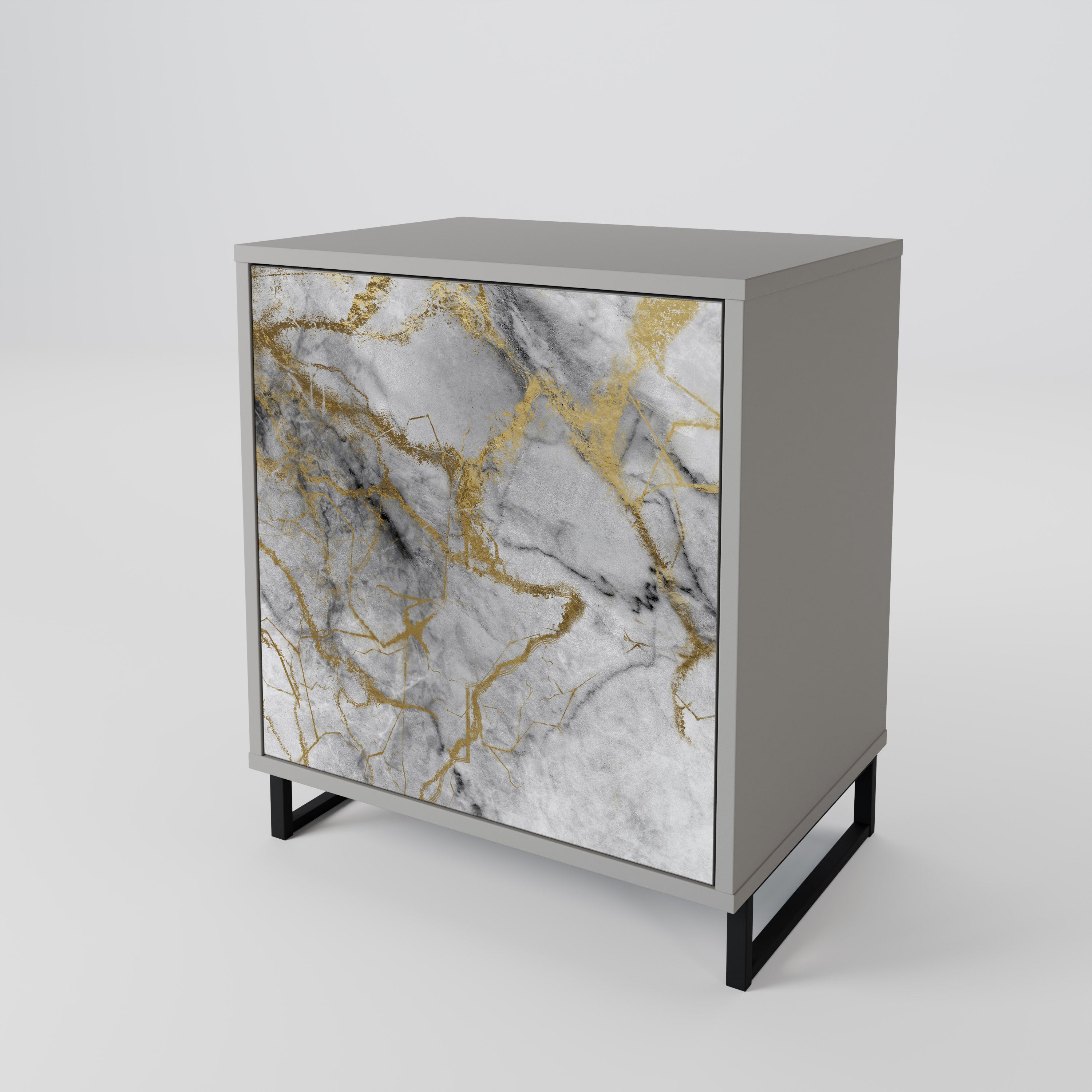 TIMELESS GLIDE Komoda 1-drzwiowa korpus Szary