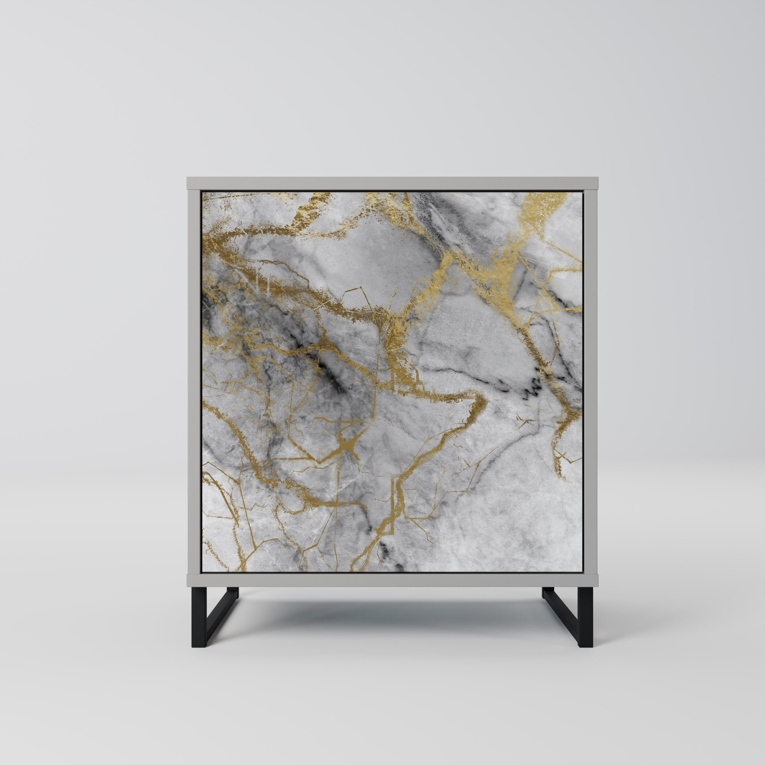 TIMELESS GLIDE Komoda 1-drzwiowa korpus Szary