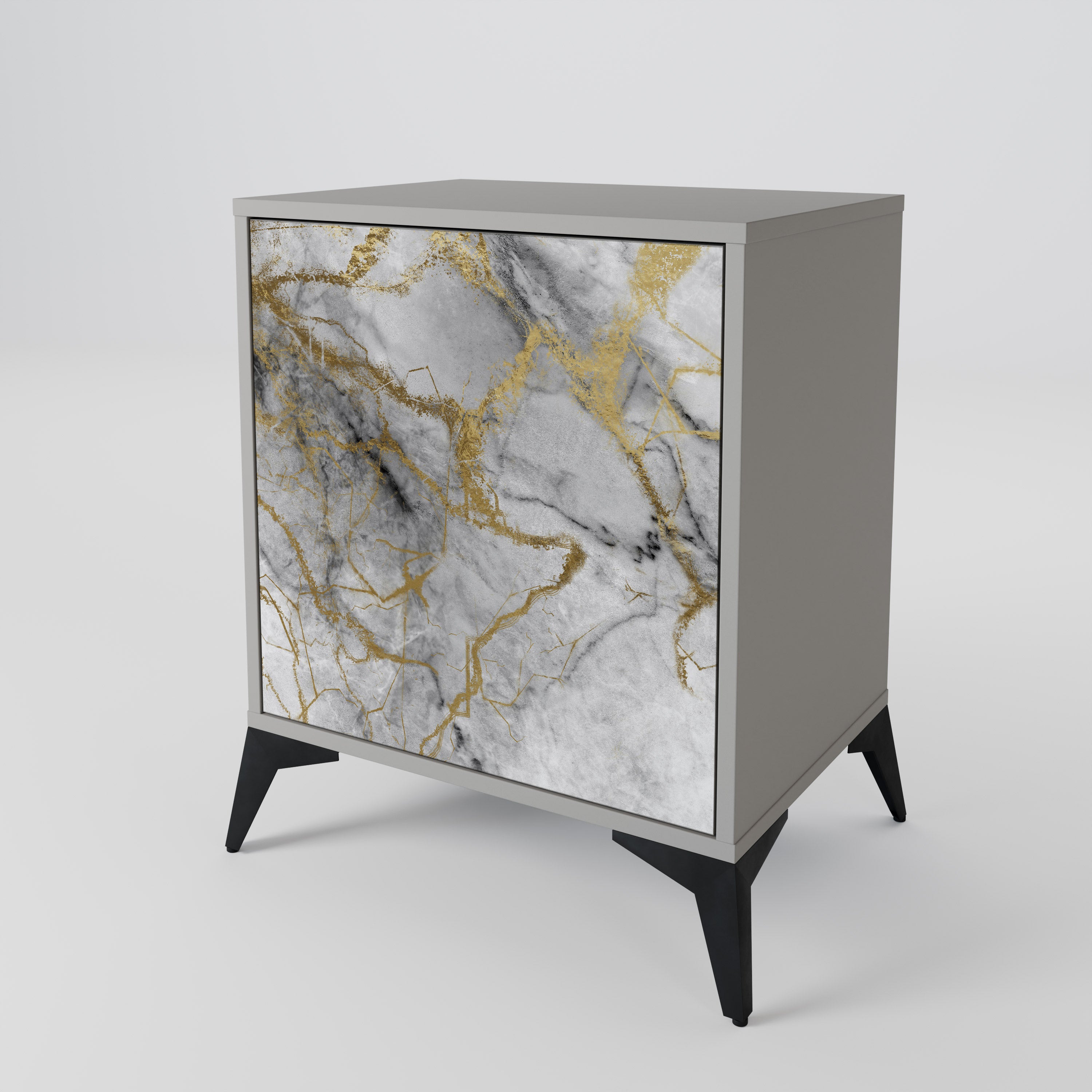 TIMELESS GLIDE Komoda 1-drzwiowa korpus Szary