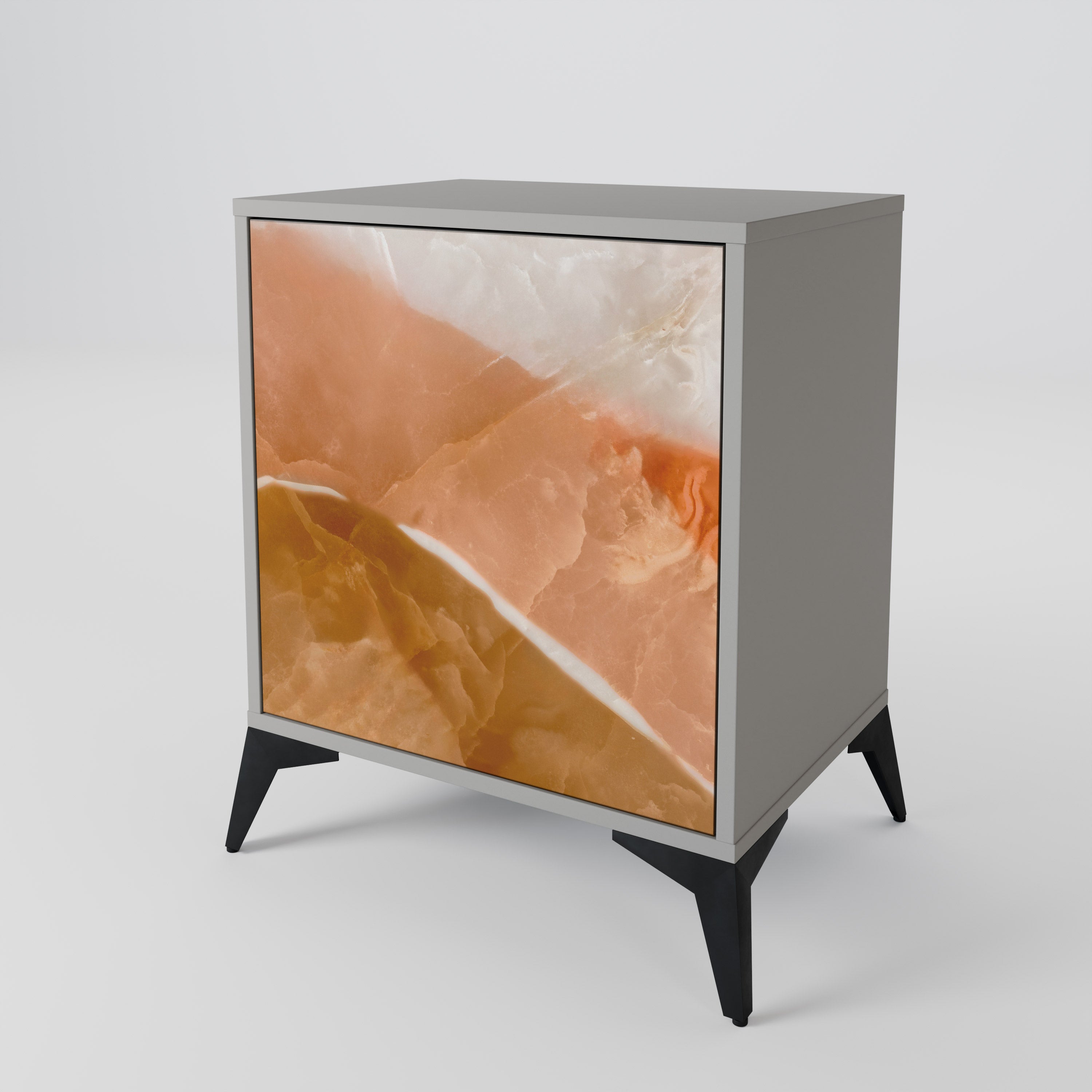 SANDHILLS SPLENDOUR Komoda 1-drzwiowa korpus Szary