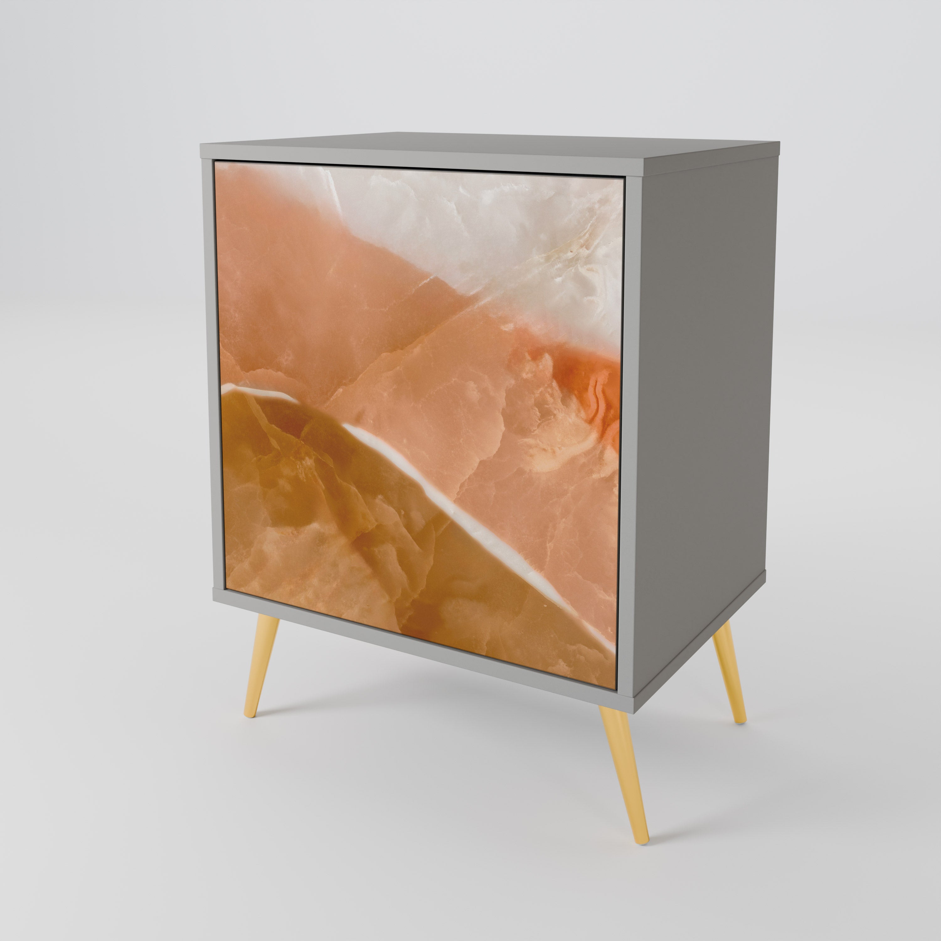 SANDHILLS SPLENDOUR Komoda 1-drzwiowa korpus Szary