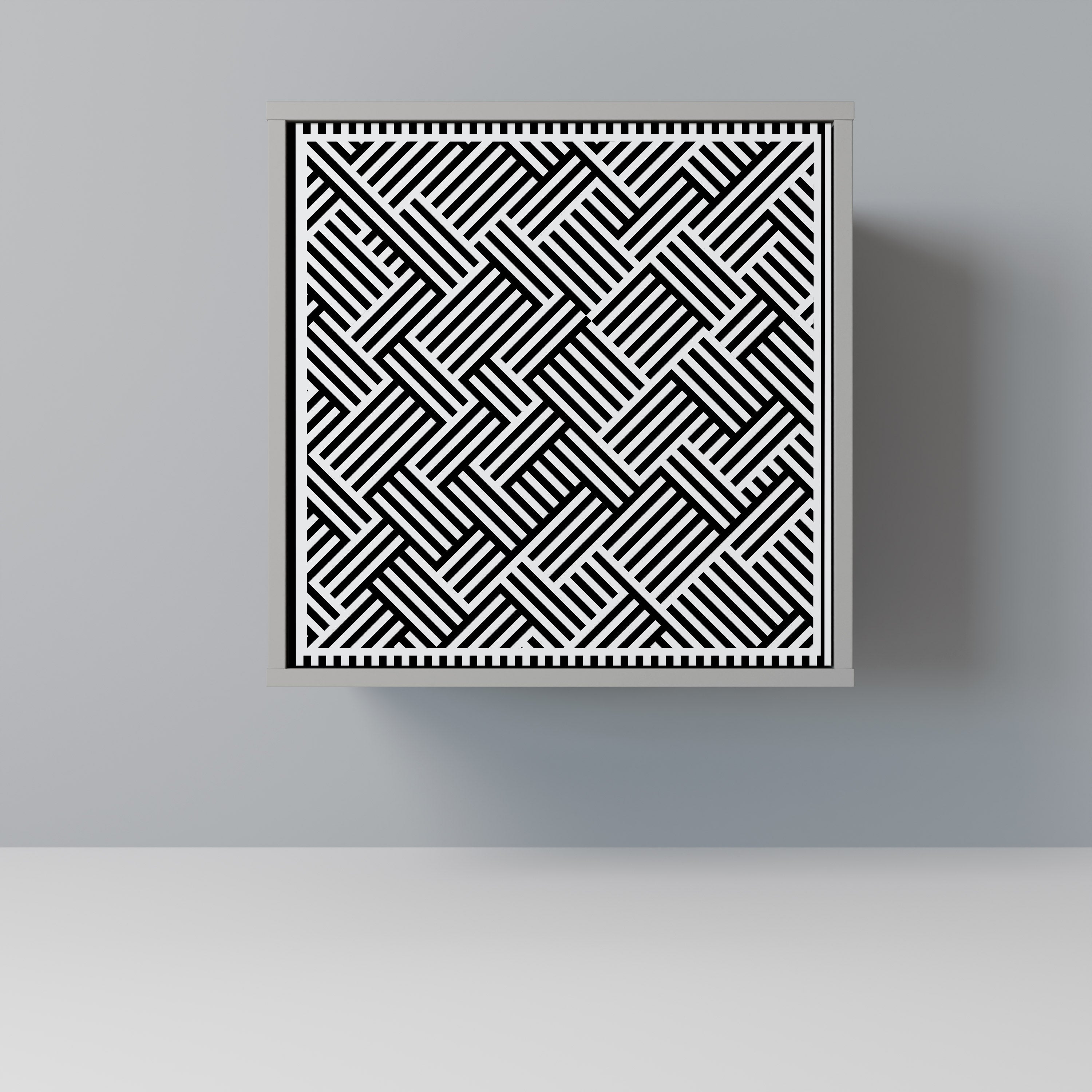 TEMPORARY SEQUENCE Komoda 1-drzwiowa korpus Szary