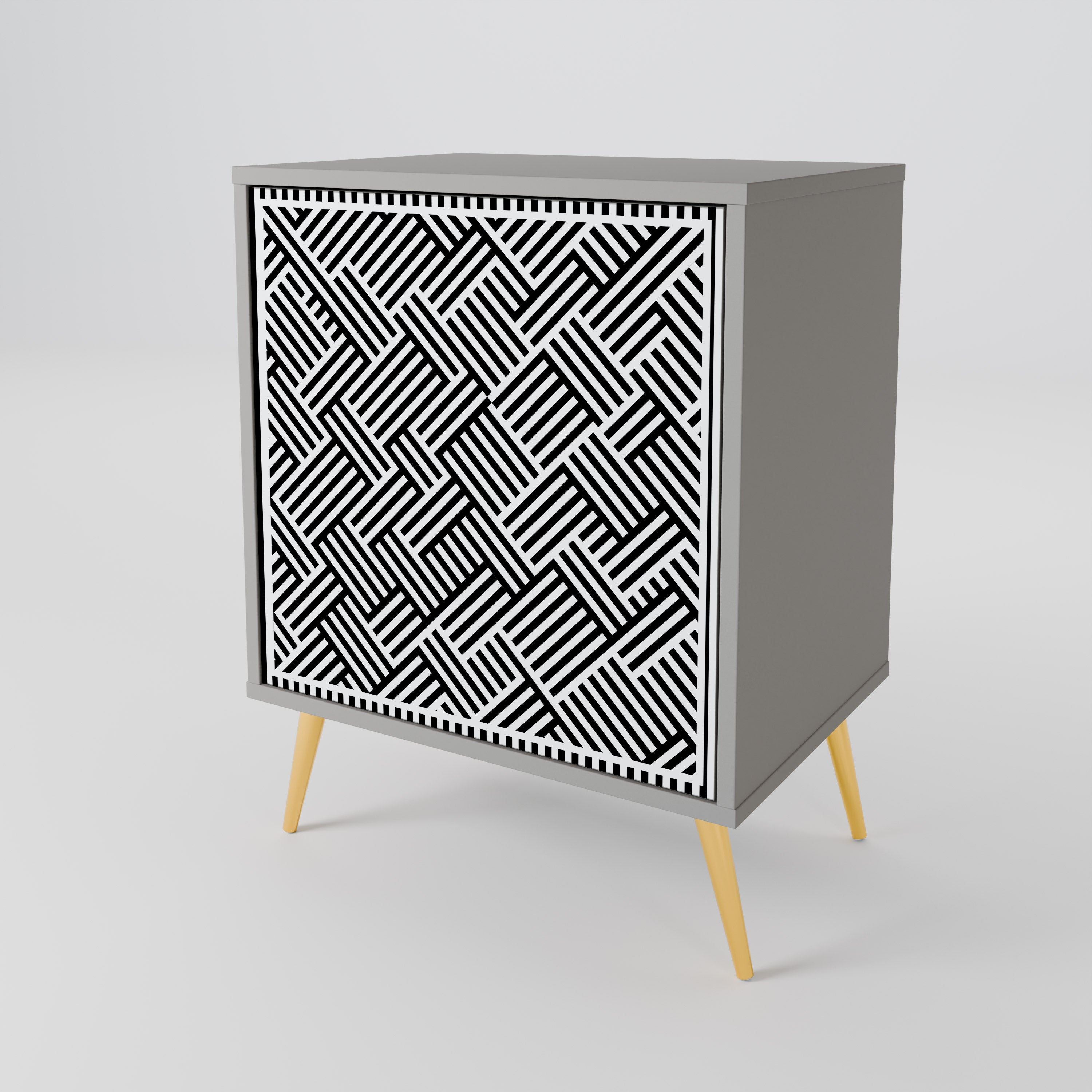 TEMPORARY SEQUENCE Komoda 1-drzwiowa korpus Szary