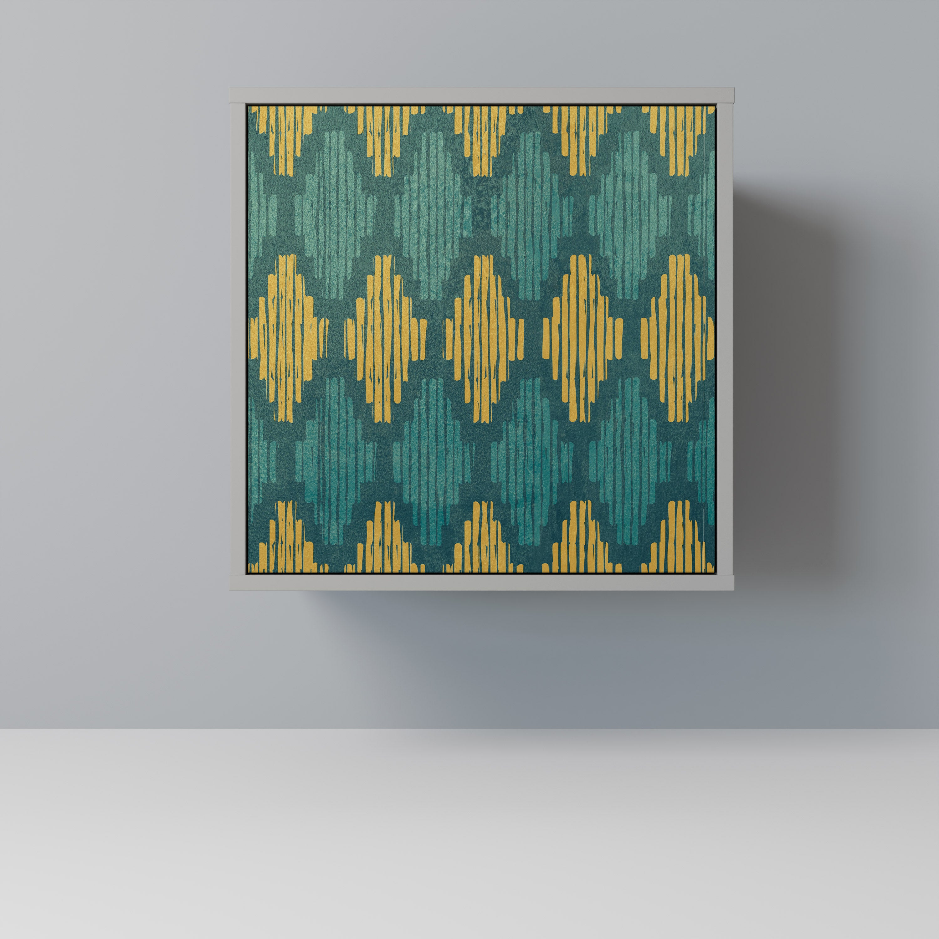 POLYGONS Komoda 1-drzwiowa korpus Szary