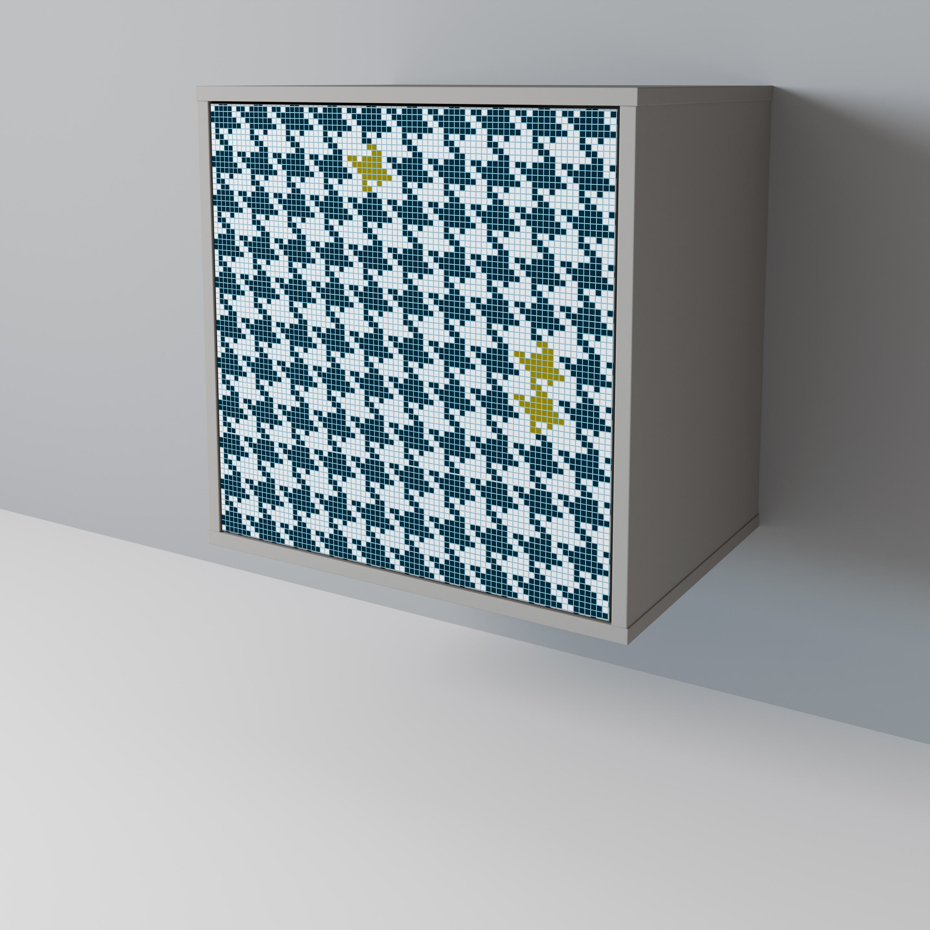 OUT OF CONTEXT Komoda 1-drzwiowa korpus Szary