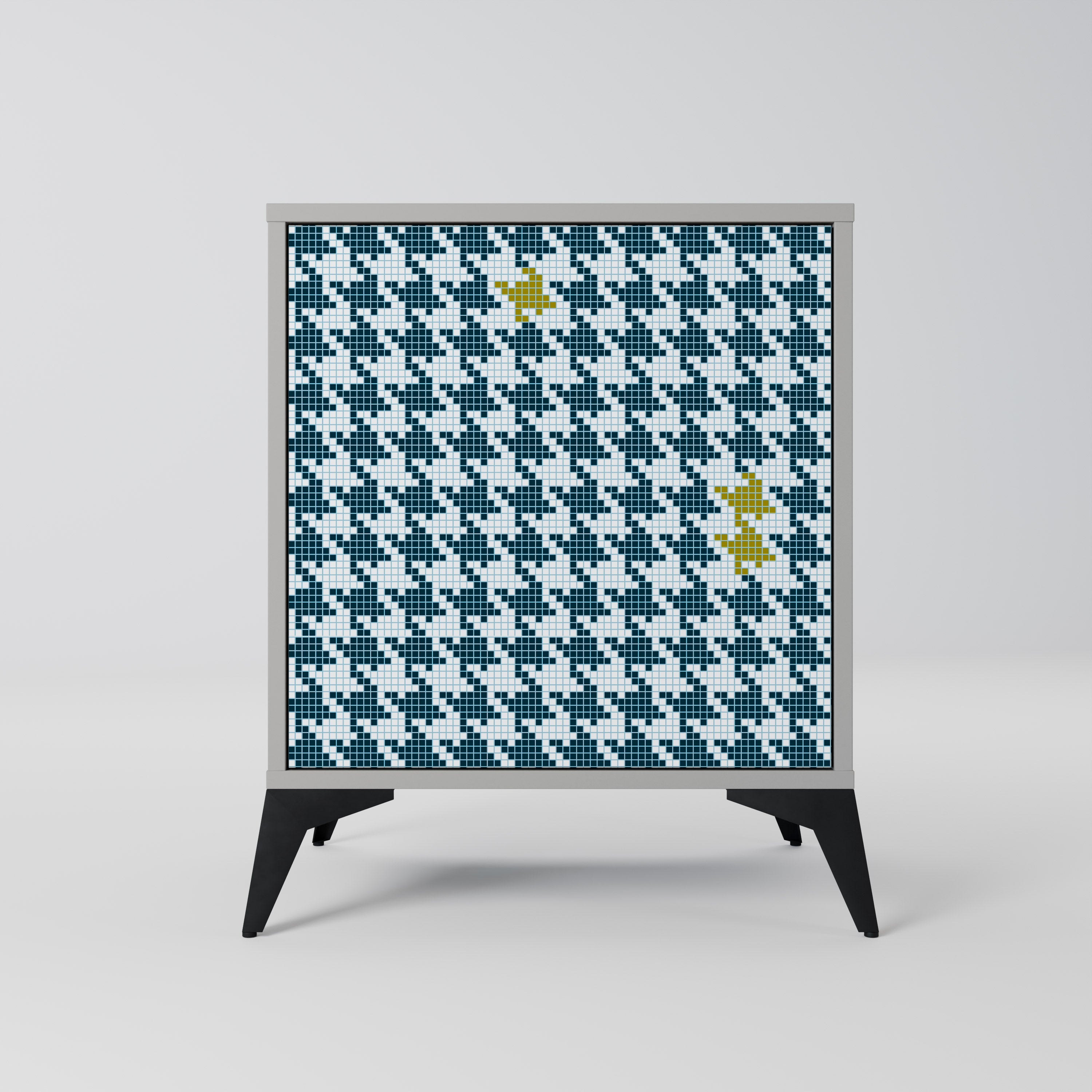 OUT OF CONTEXT Komoda 1-drzwiowa korpus Szary