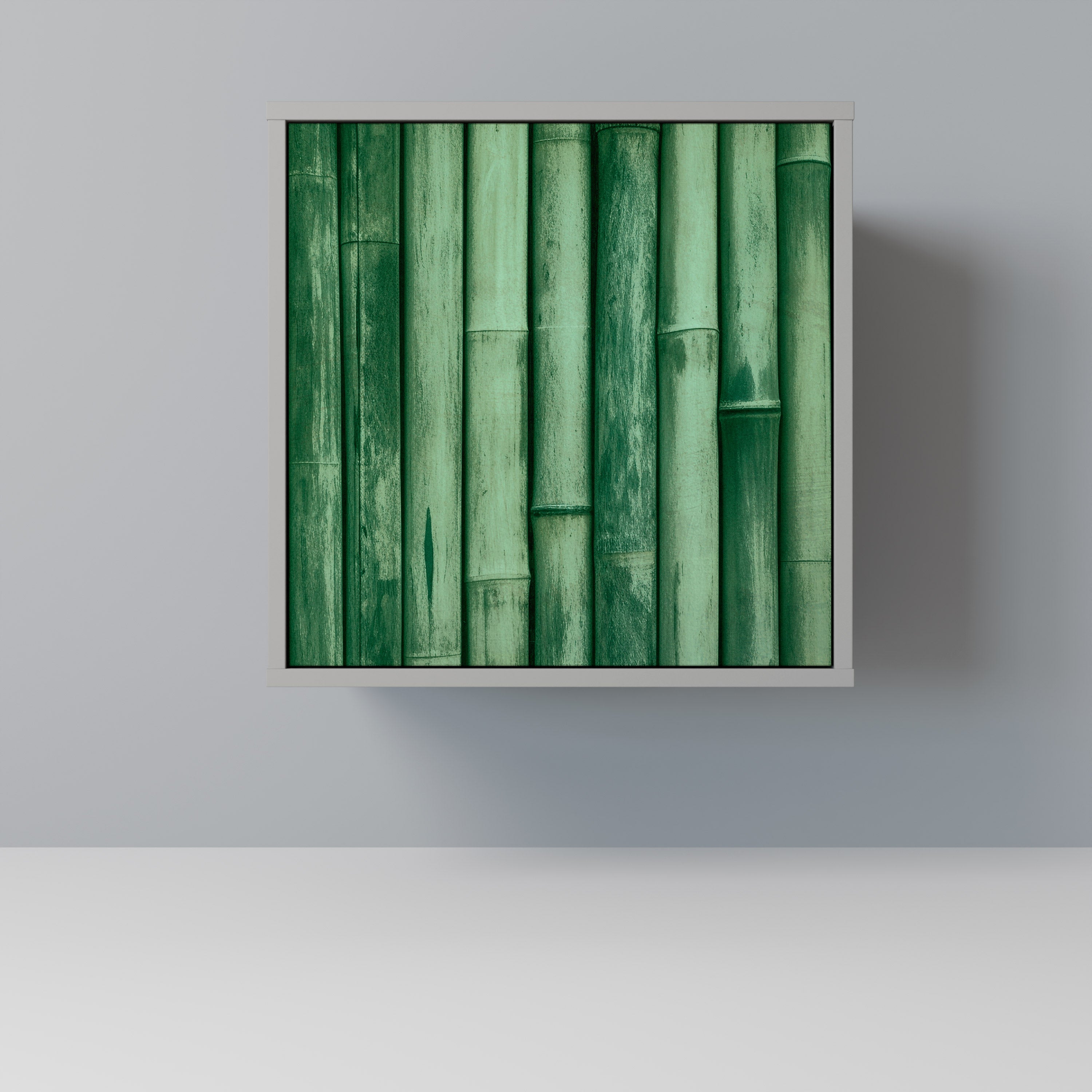 NATURAL GREEN Komoda 1-drzwiowa korpus Szary