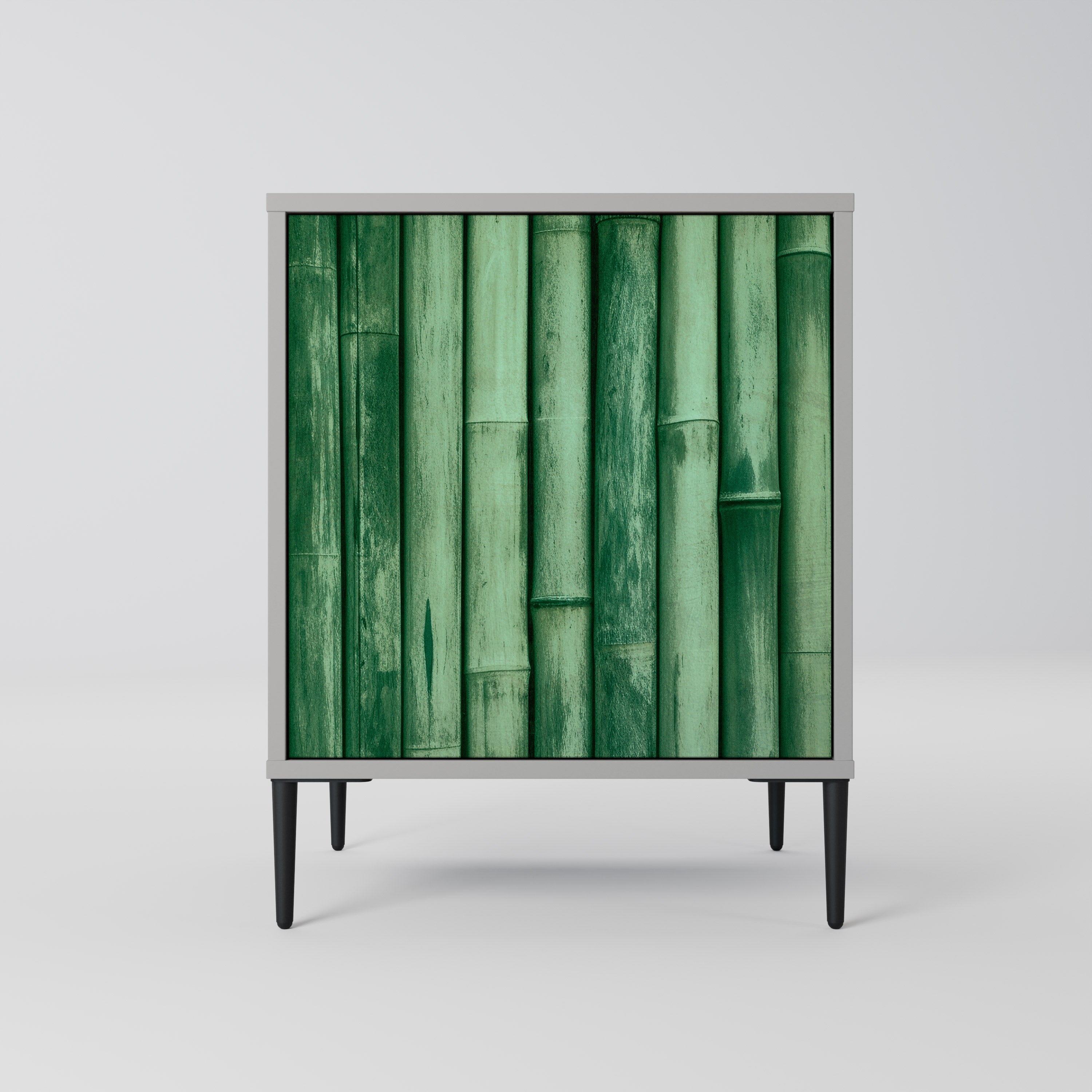 NATURAL GREEN Komoda 1-drzwiowa korpus Szary