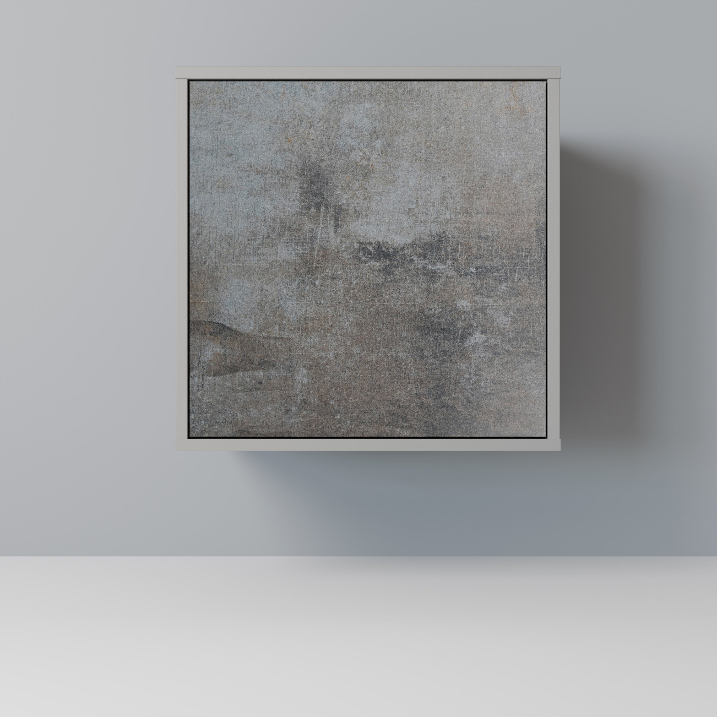 CONCRETE WALL Komoda 1-drzwiowa korpus Szary