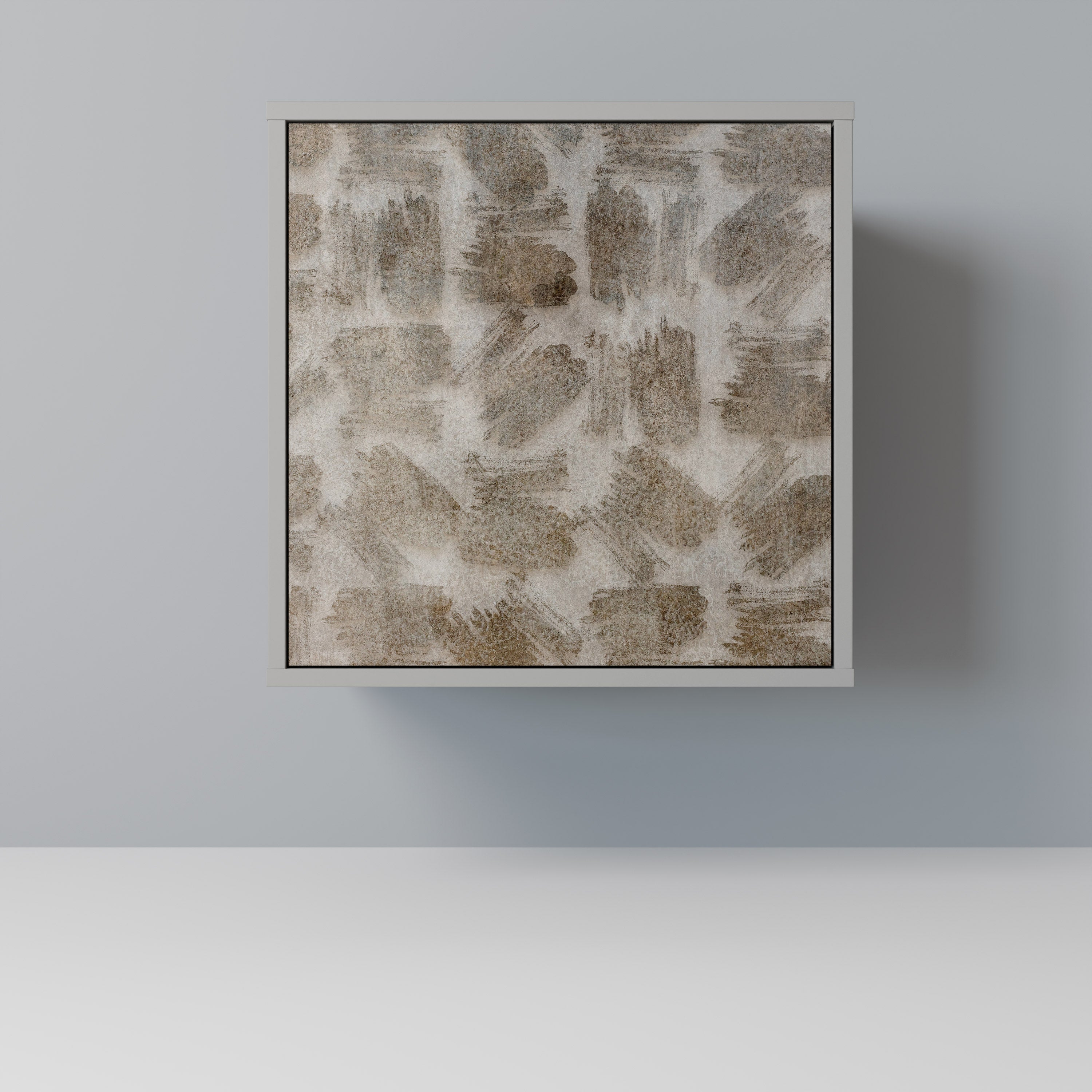 SLIGHTLY BLURRED Komoda 1-drzwiowa korpus Szary