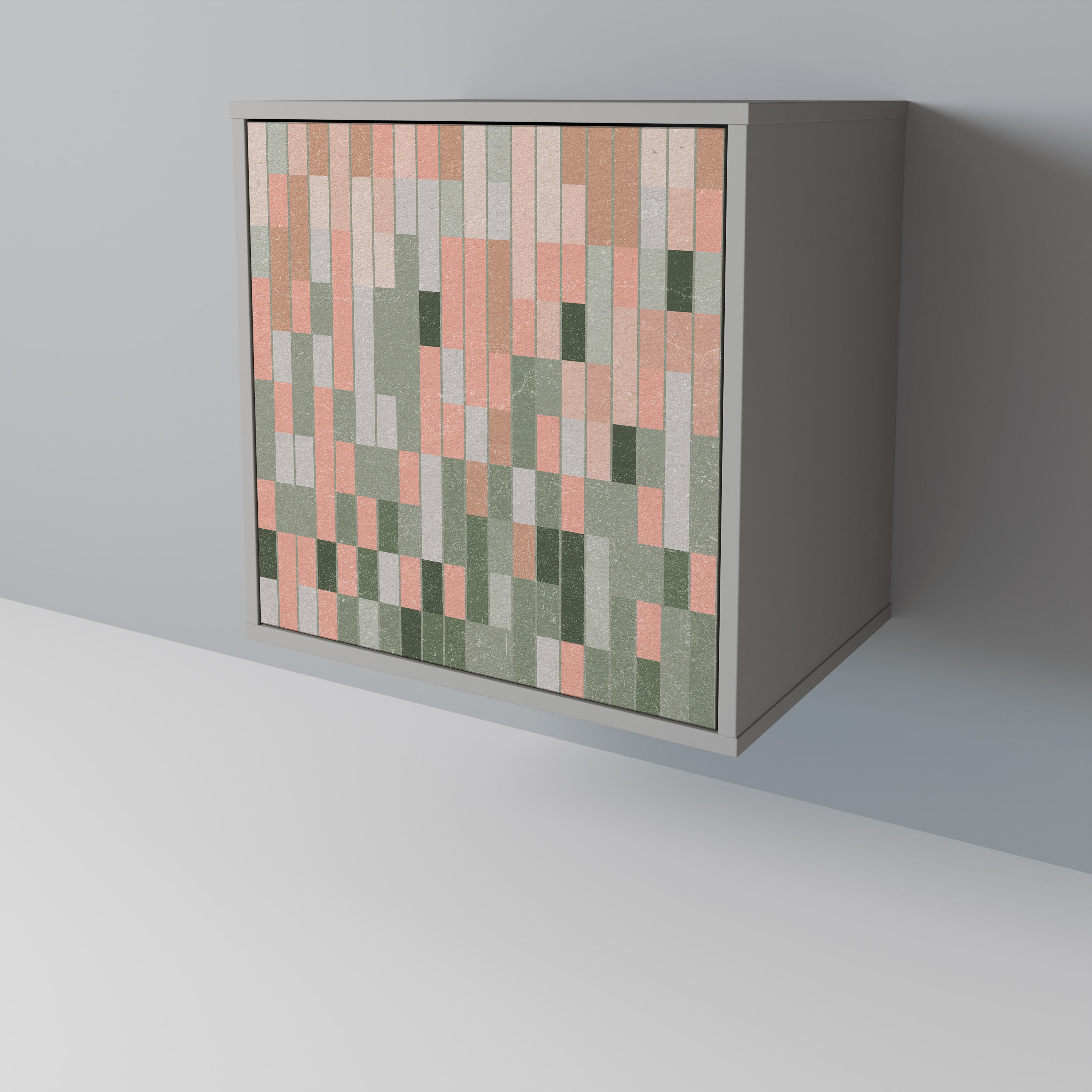 BUILDING THE FUTURE Komoda 1-drzwiowa korpus Szary