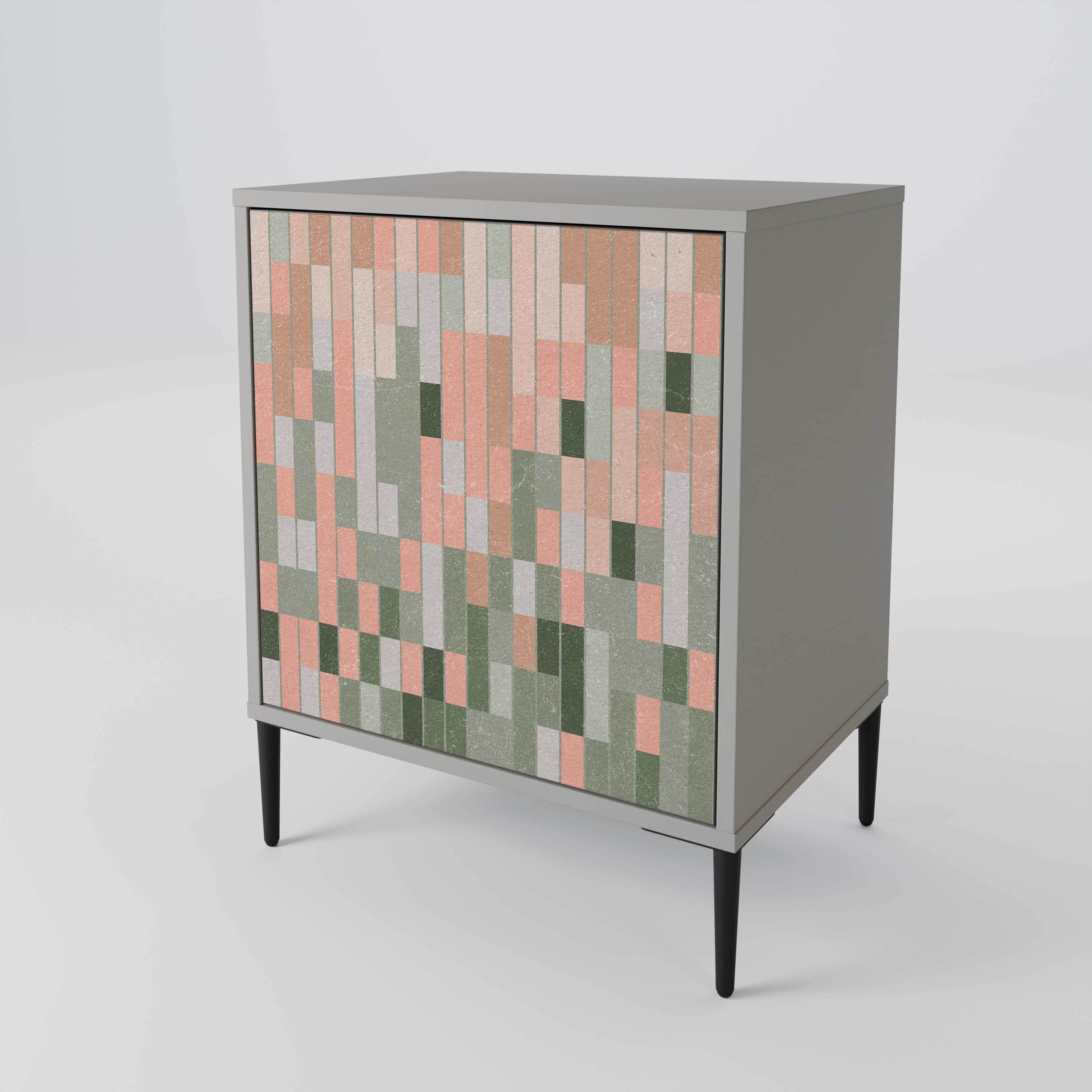 BUILDING THE FUTURE Komoda 1-drzwiowa korpus Szary